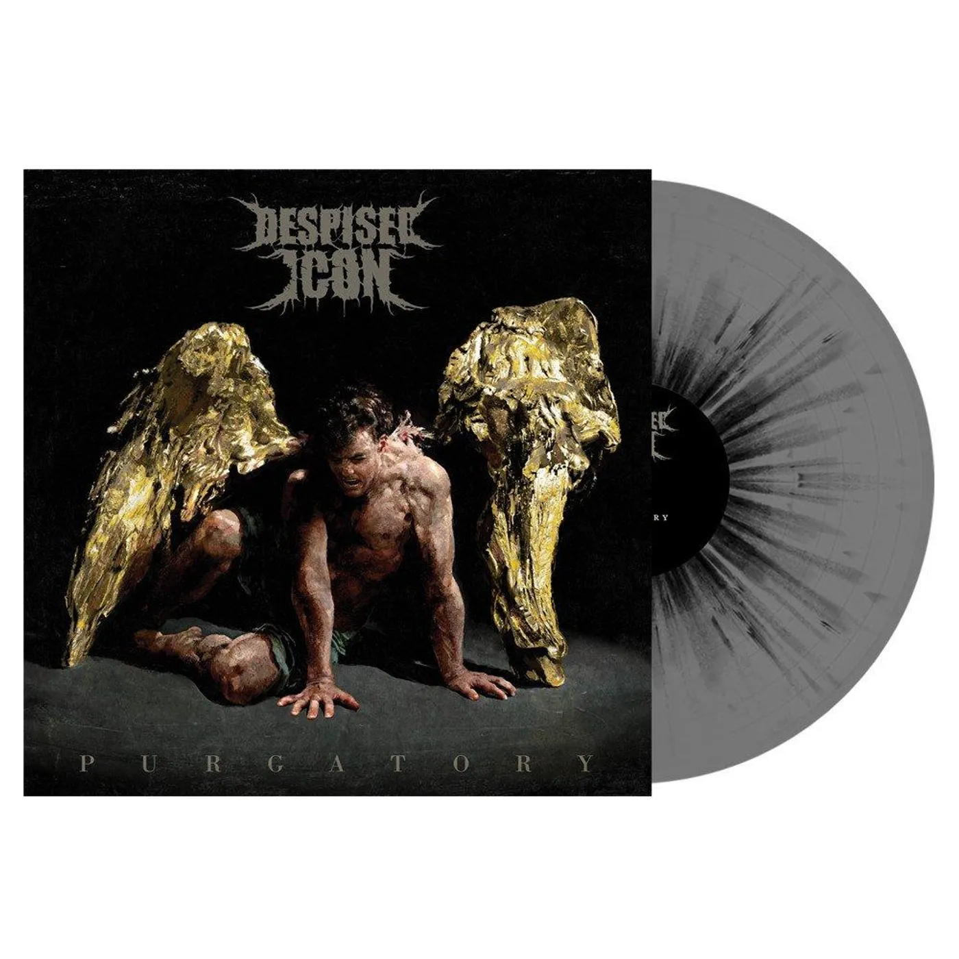 Despised Icon Purgatory LP (Grey & Black Splatter) (Vinyl)
