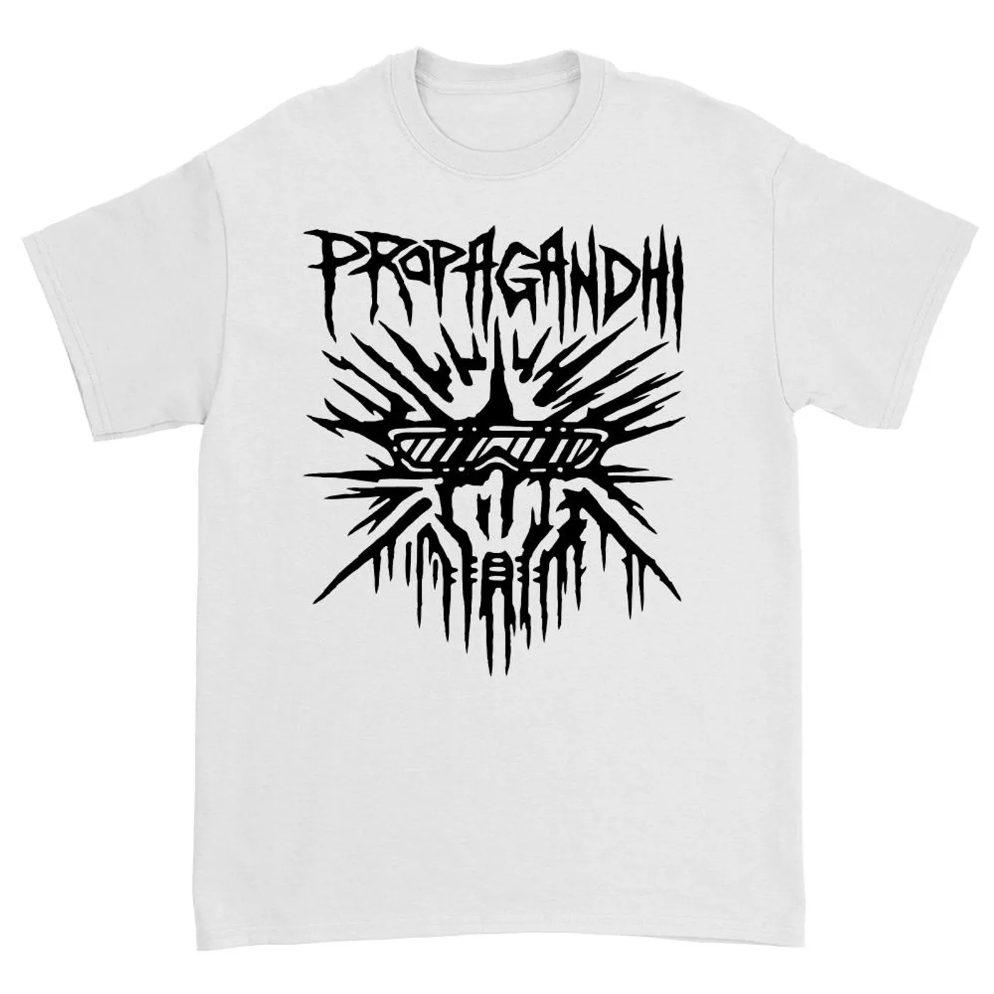 Propagandhi Buster Skull Tee (White)