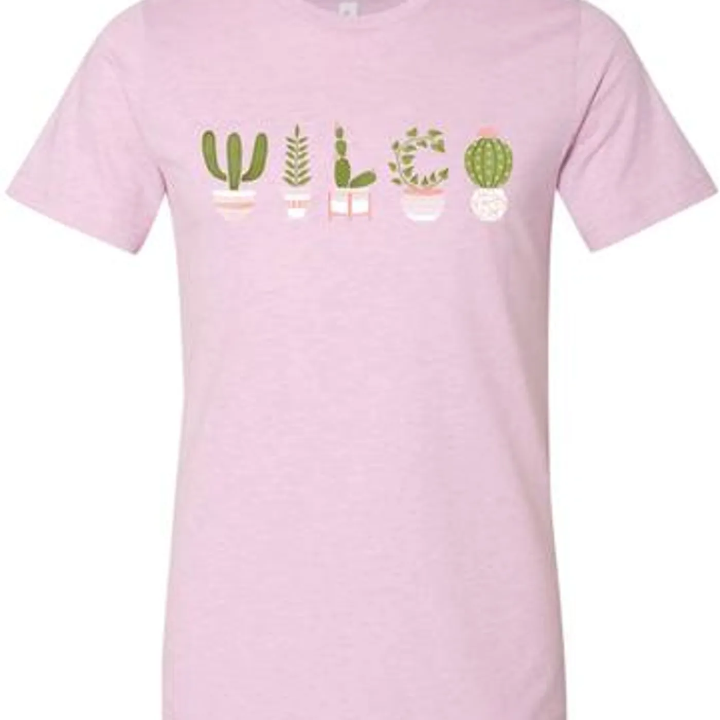 Wilco Potted Plants T-shirt (Pink)
