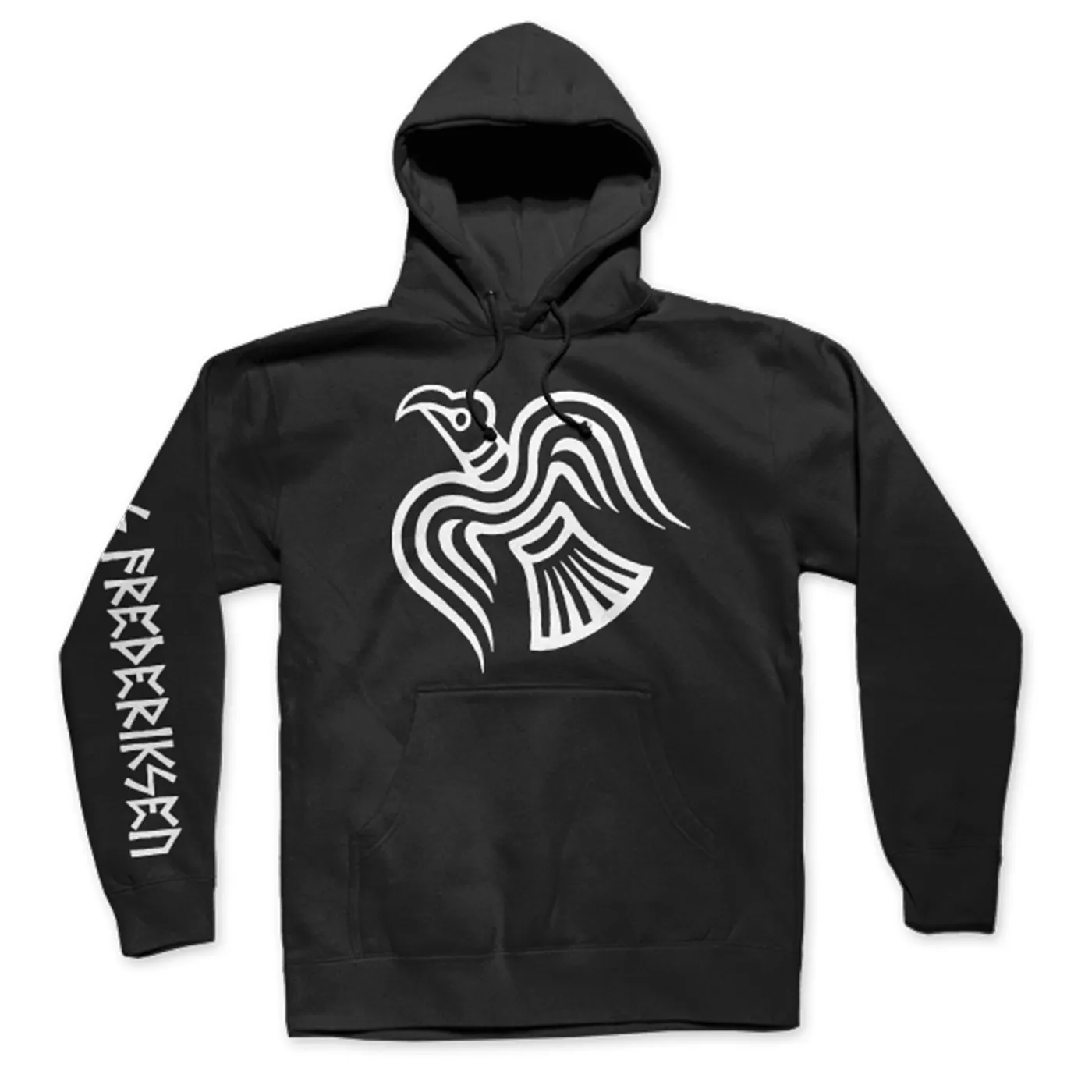 Lars Frederiksen and the Bastards Raven Pullover Hoodie (Black)