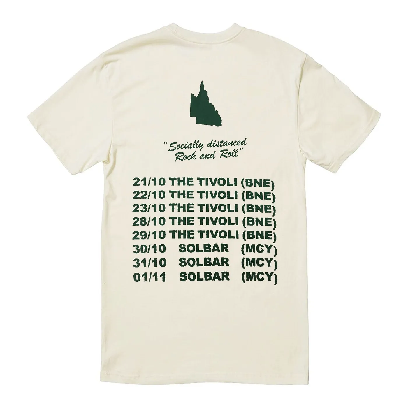 WAAX World Tour QLD Tee (Natural)