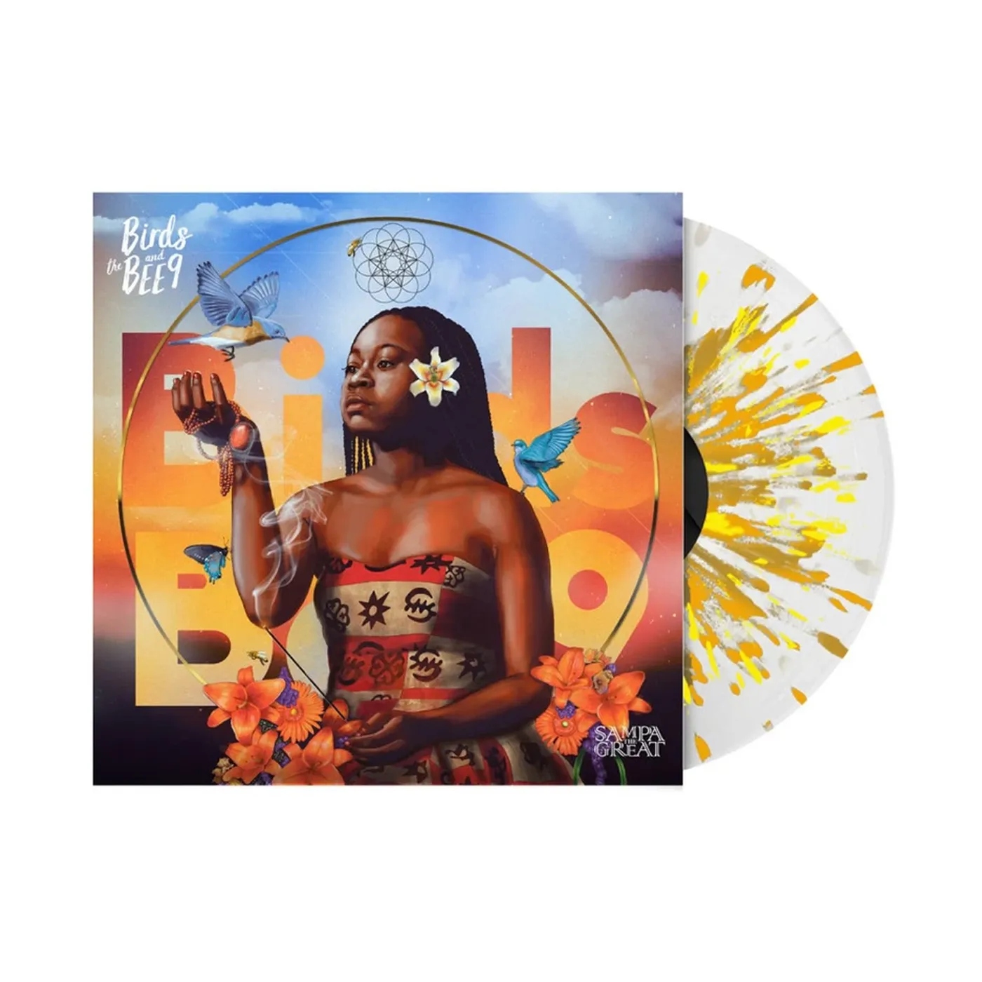 Sampa the Great Birds & The Bee9 LP (Clear W/ Gold Splatter) (Vinyl)