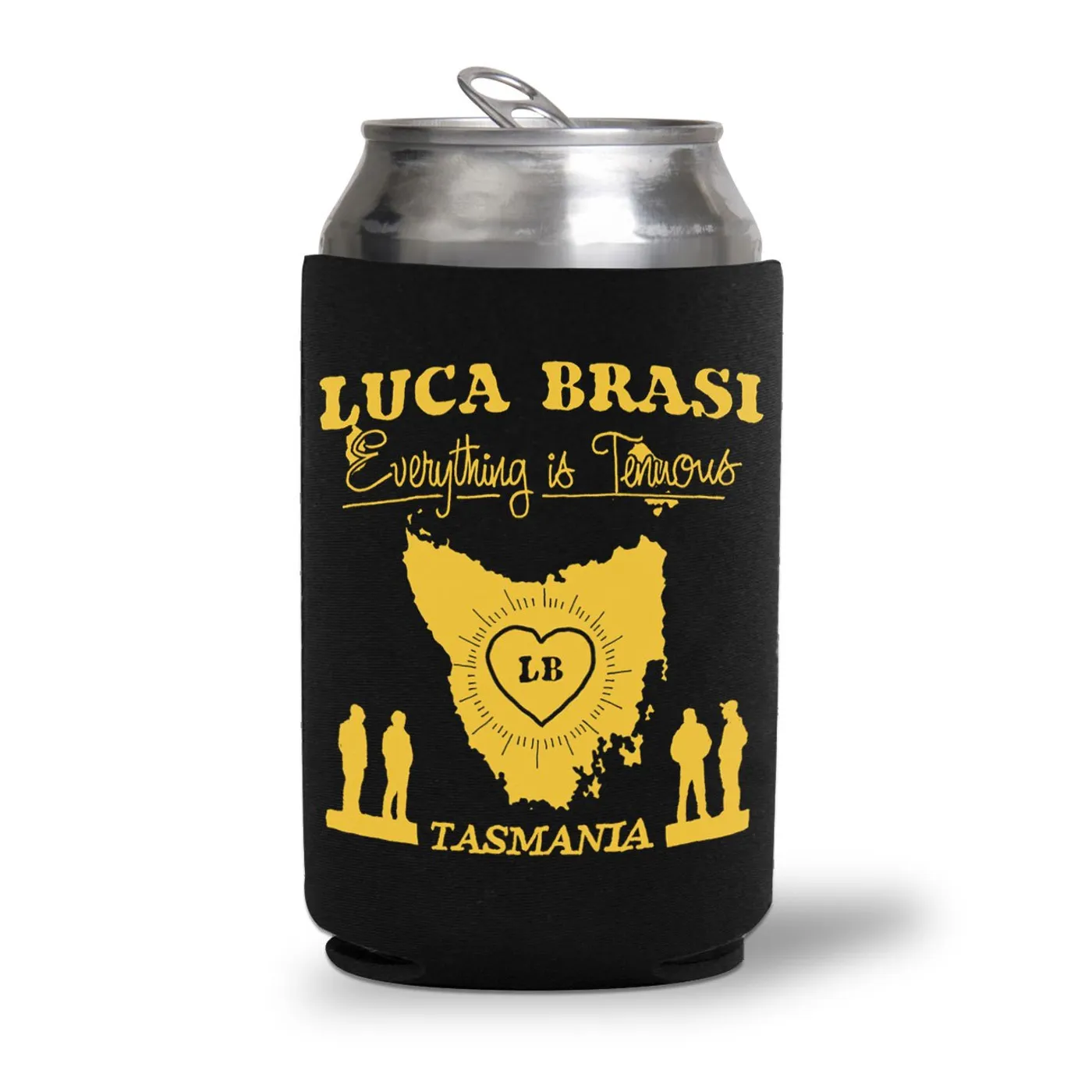Luca Brasi Tassie Heart Stubby Holder