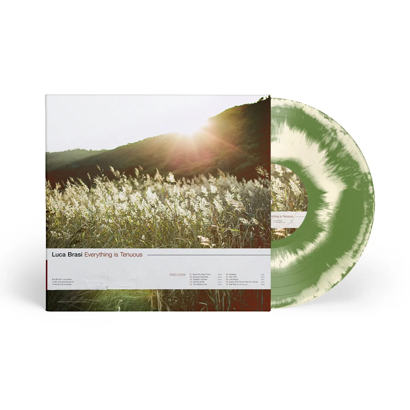 Luca Brasi Everything Is Tenuous LP (Bone & Olive swirl vinyl)