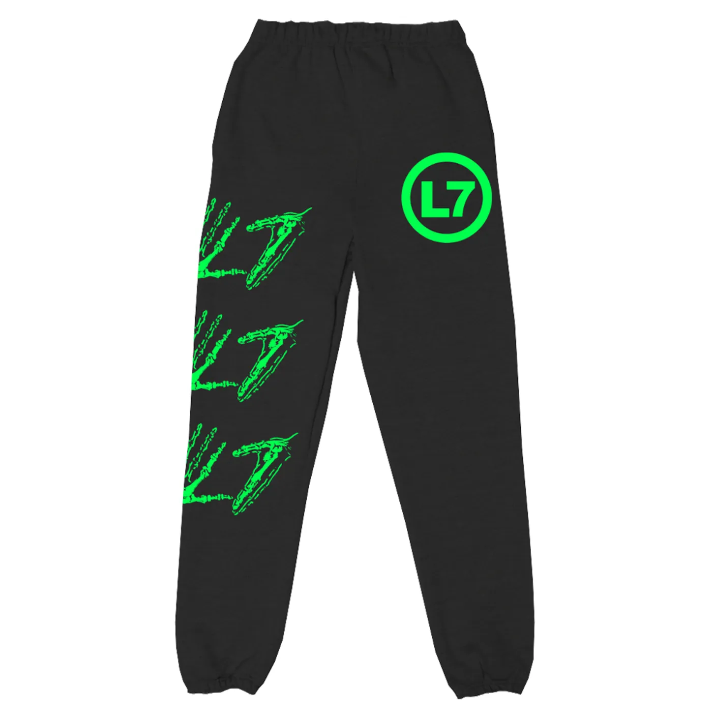 L7 Skele Hands Sweat Pants (Black)