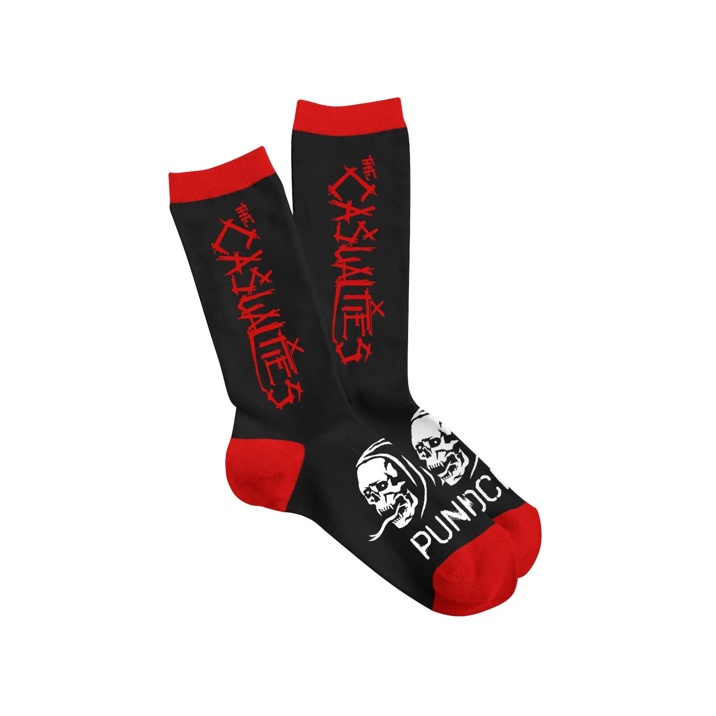 The Casualties Logo Socks