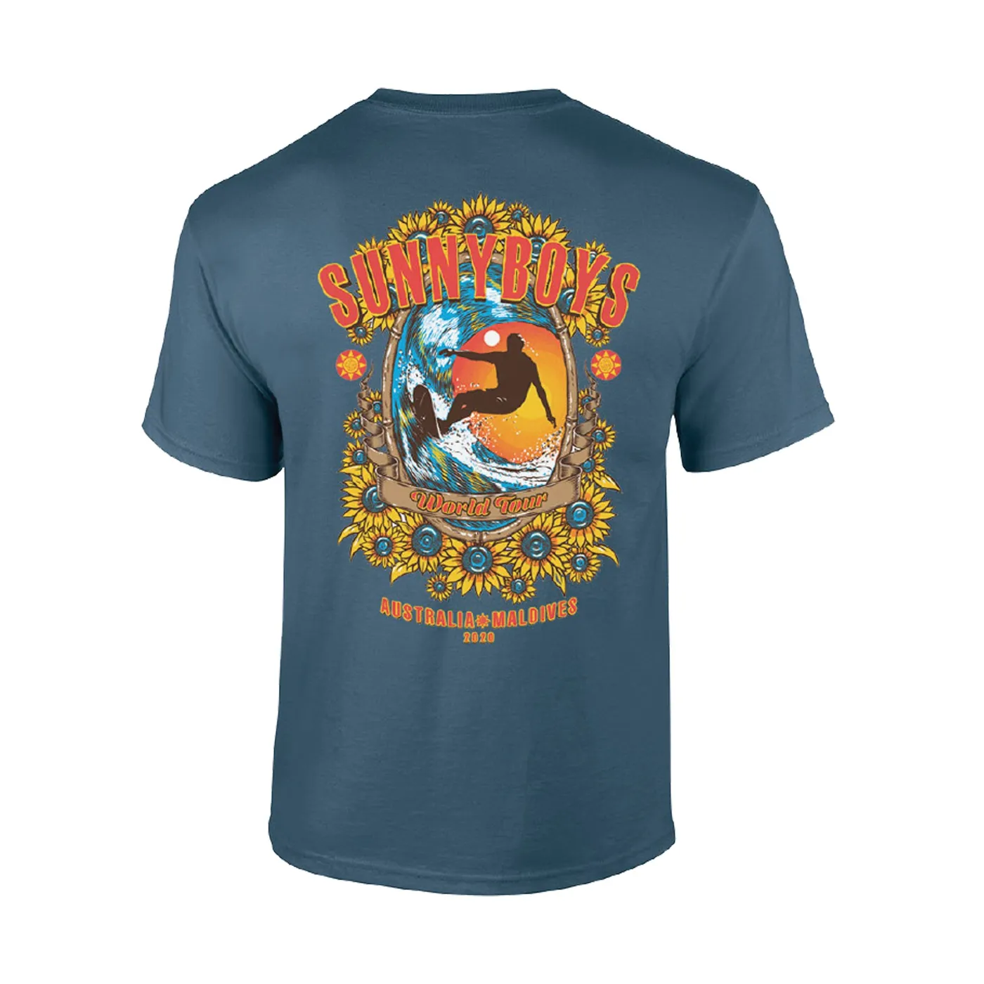 Sunnyboys World Tour 2020 T-shirt (Indigo Blue)