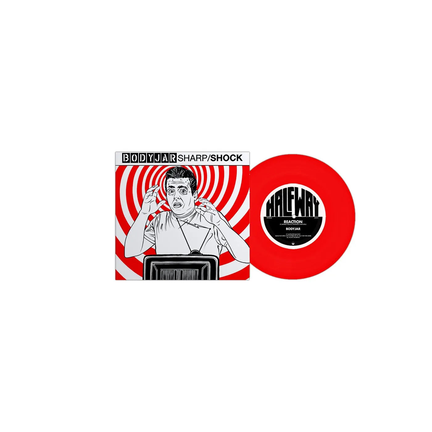 Bodyjar Reaction / Endless Holiday 7" (Limited Edition) - Red (Vinyl)
