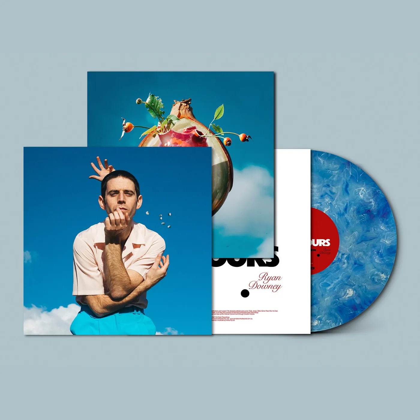 Ryan Downey A TON OF COLOURS LP (Marble Sky) (Vinyl)