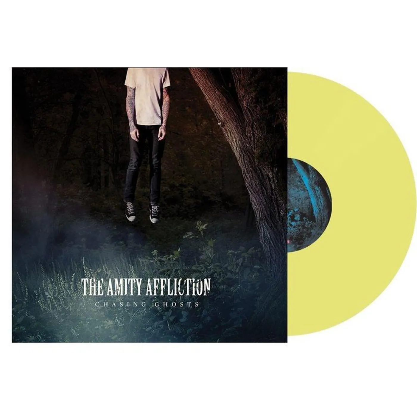 The Amity Affliction Chasing Ghosts LP (Lemon Yellow) (Vinyl)