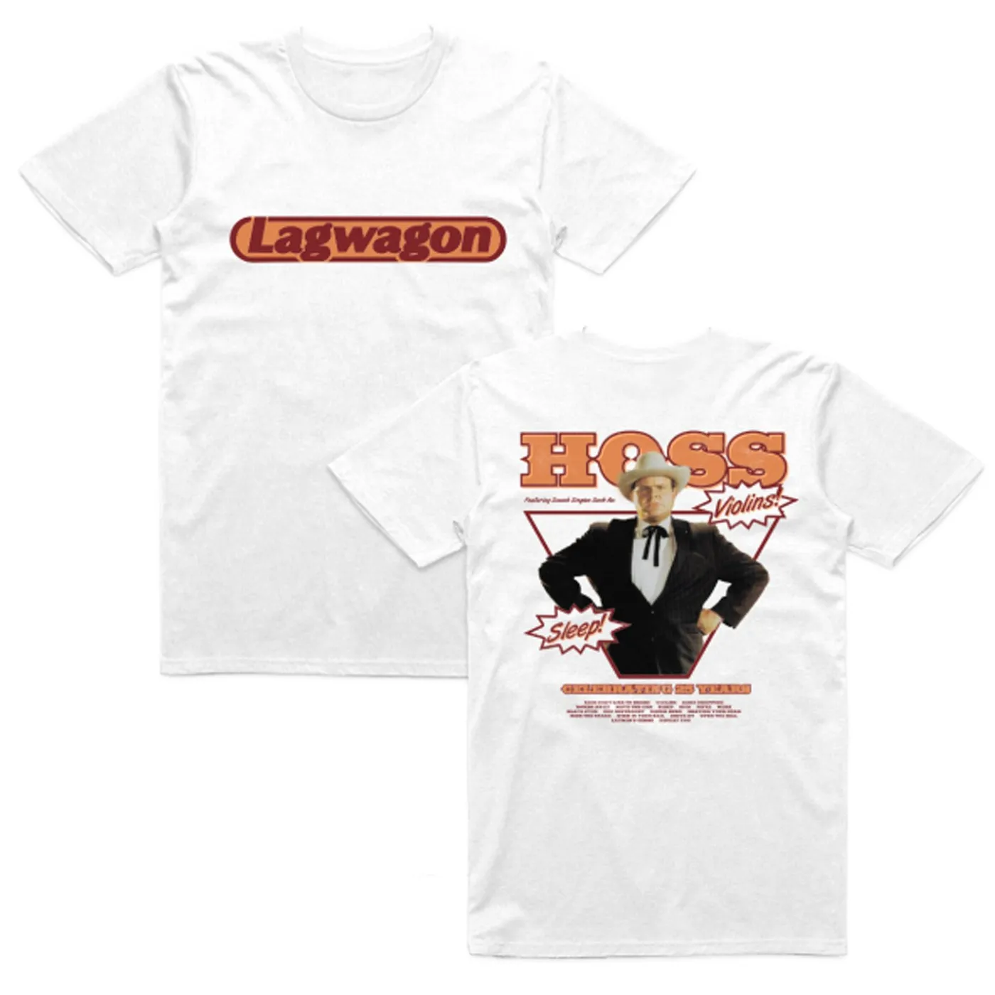Lagwagon Hoss 25 Tee (White)