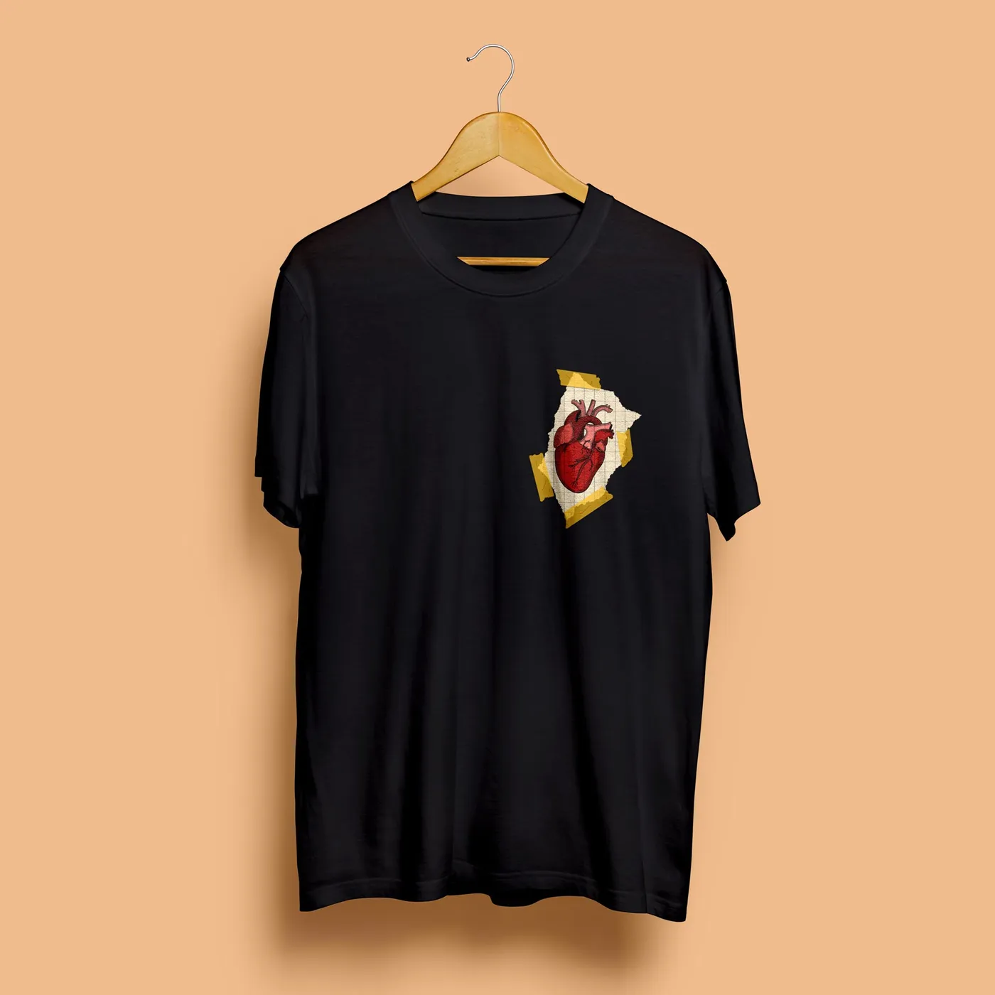 Alex Lahey Heart Tee (Black)