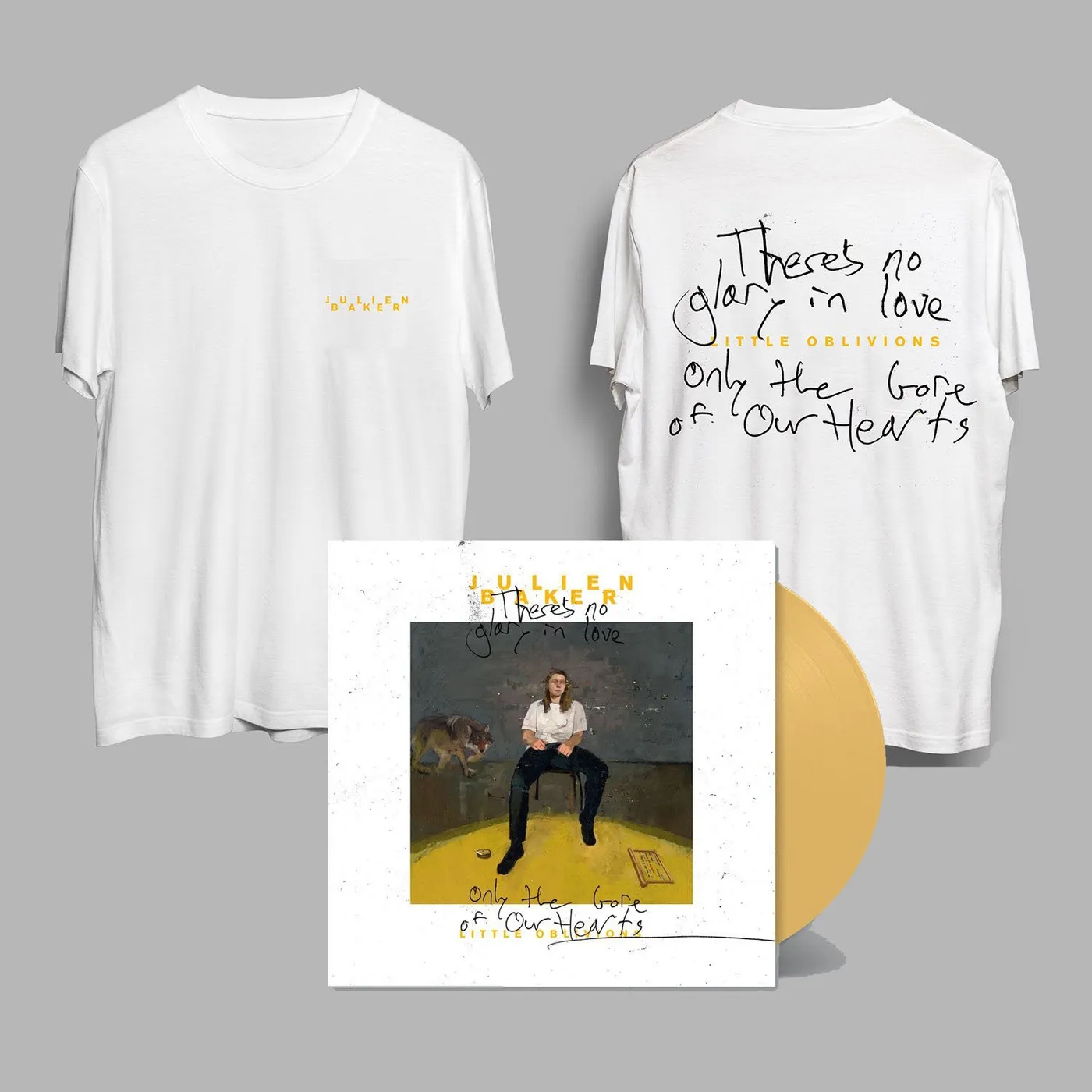Julien Baker Little Oblivions LP (Golden Yellow Vinyl) + T-Shirt