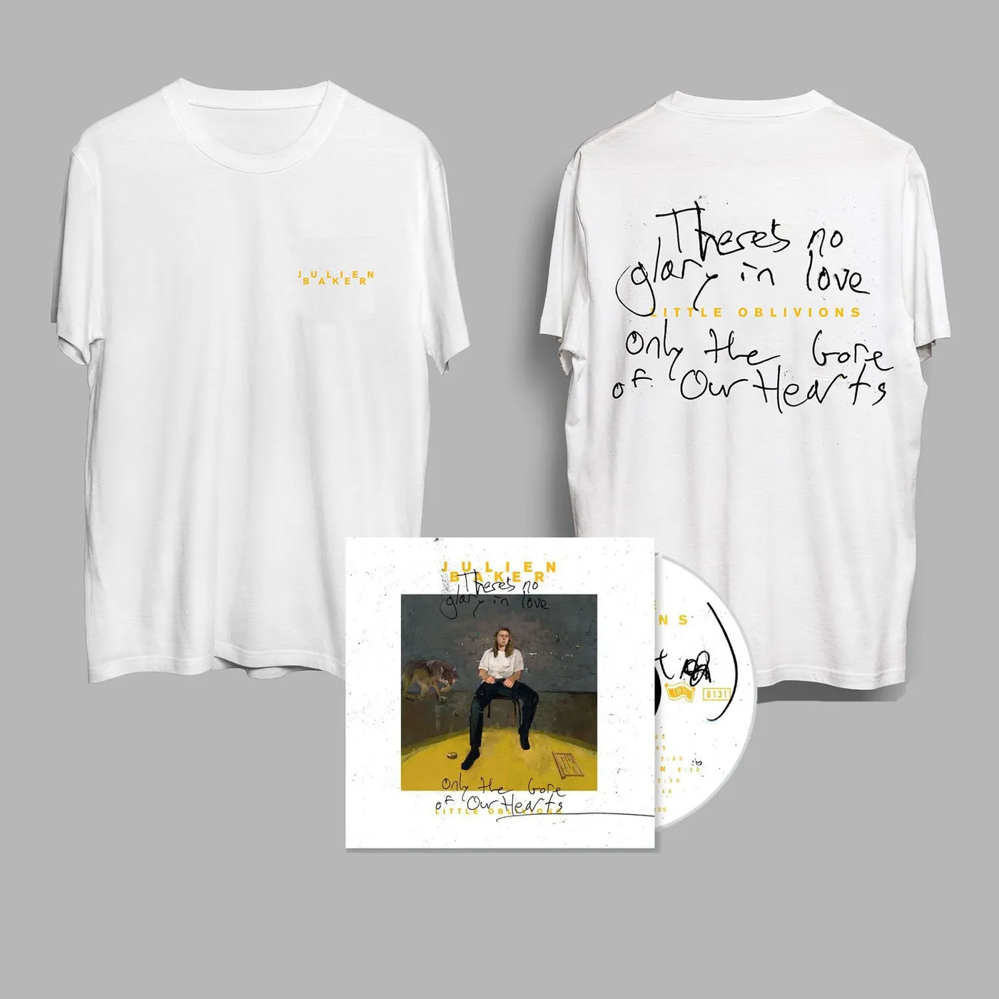 Julien Baker Little Oblivions CD + T-Shirt