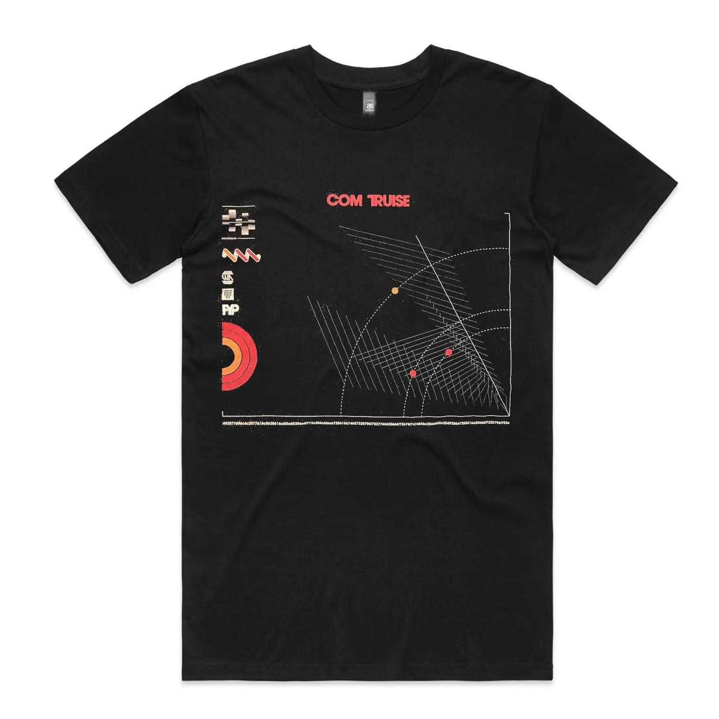 Com Truise Radar Icons Tee (Black)