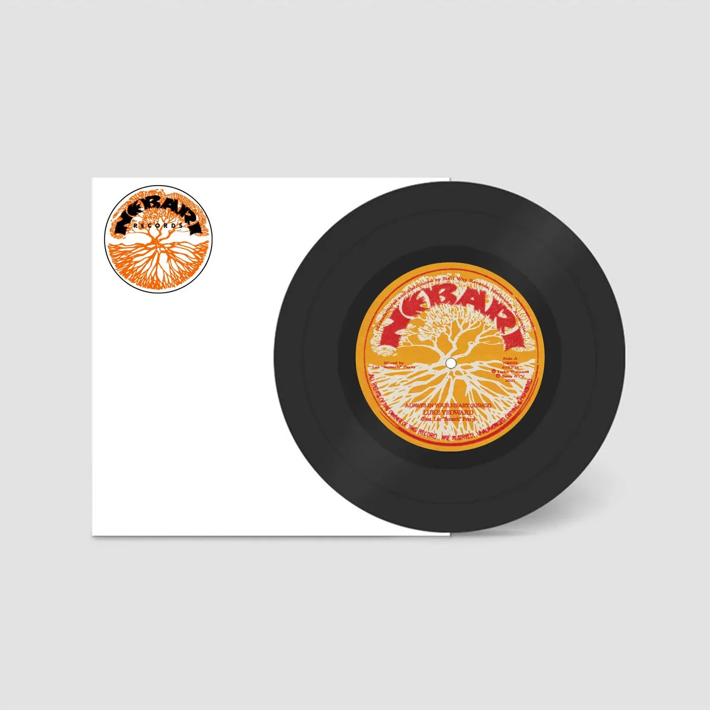 Luke Yeoward Always In Your Heart (Lee “Scratch” Perry Versions) Limited Edition 7” (Black)