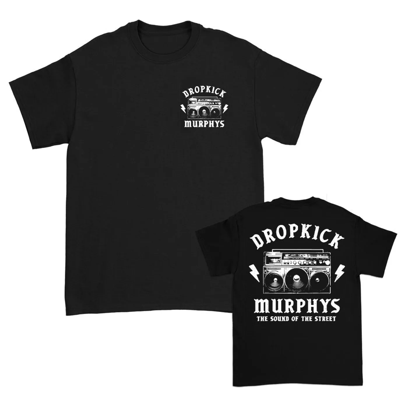 Dropkick Murphys DKM Boombox Tee (Black)