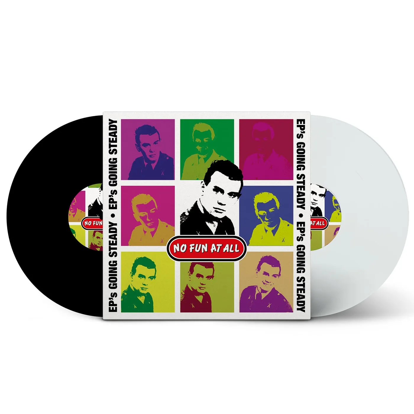 No Fun At All EP's Going Steady 2LP (Black & White)