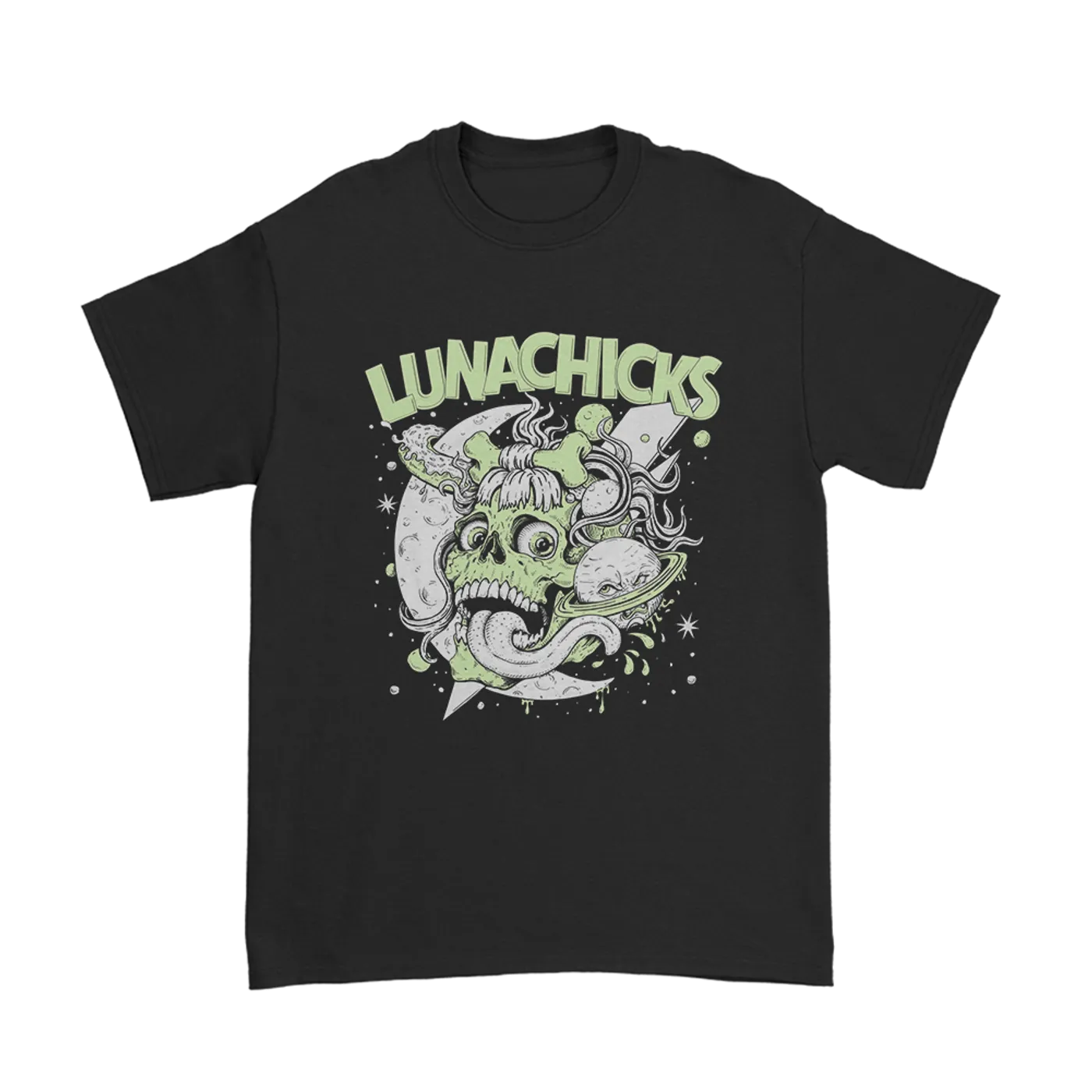 Lunachicks Bonehead T-Shirt (Black)