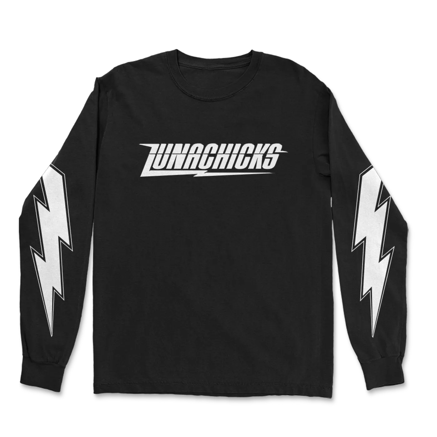Lunachicks Lightning Bolt Long Sleeve (Black)