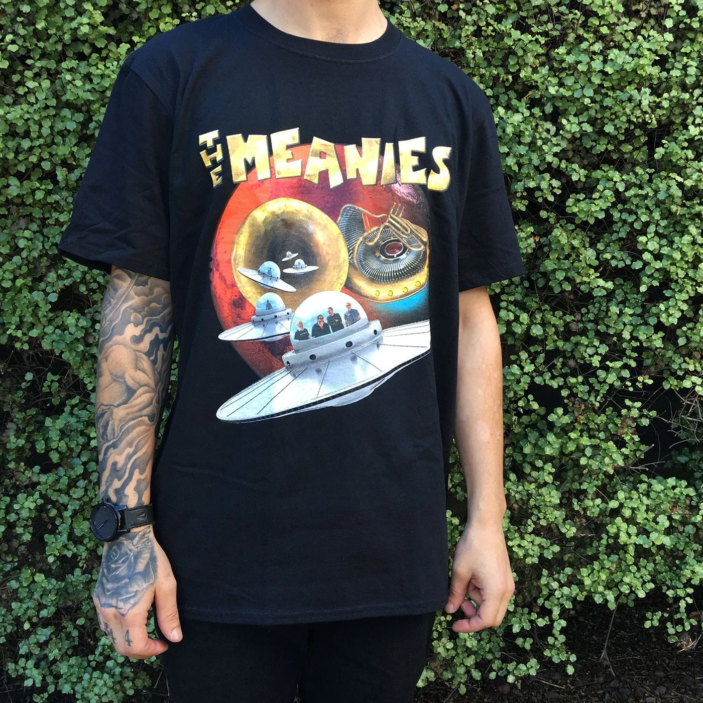 The Meanies Bostonesque T-shirt (Black)