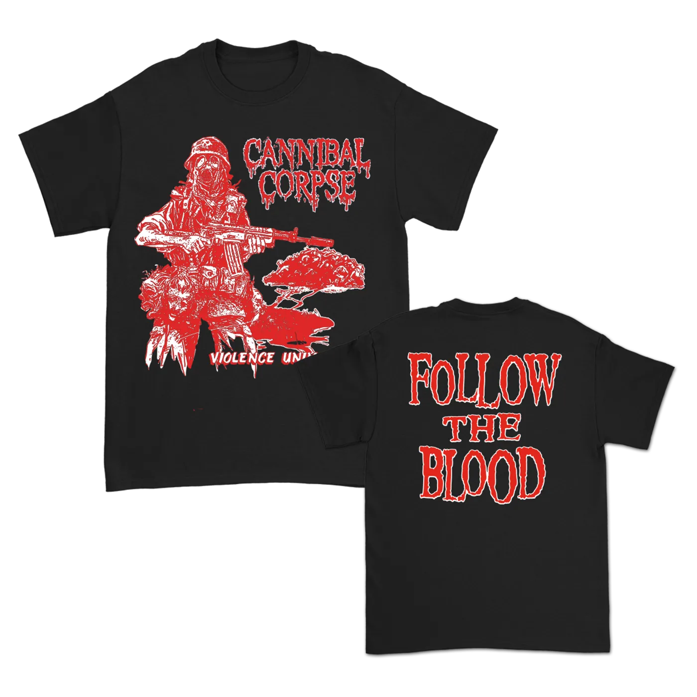 Cannibal Corpse Follow The Blood T-Shirt (Black)