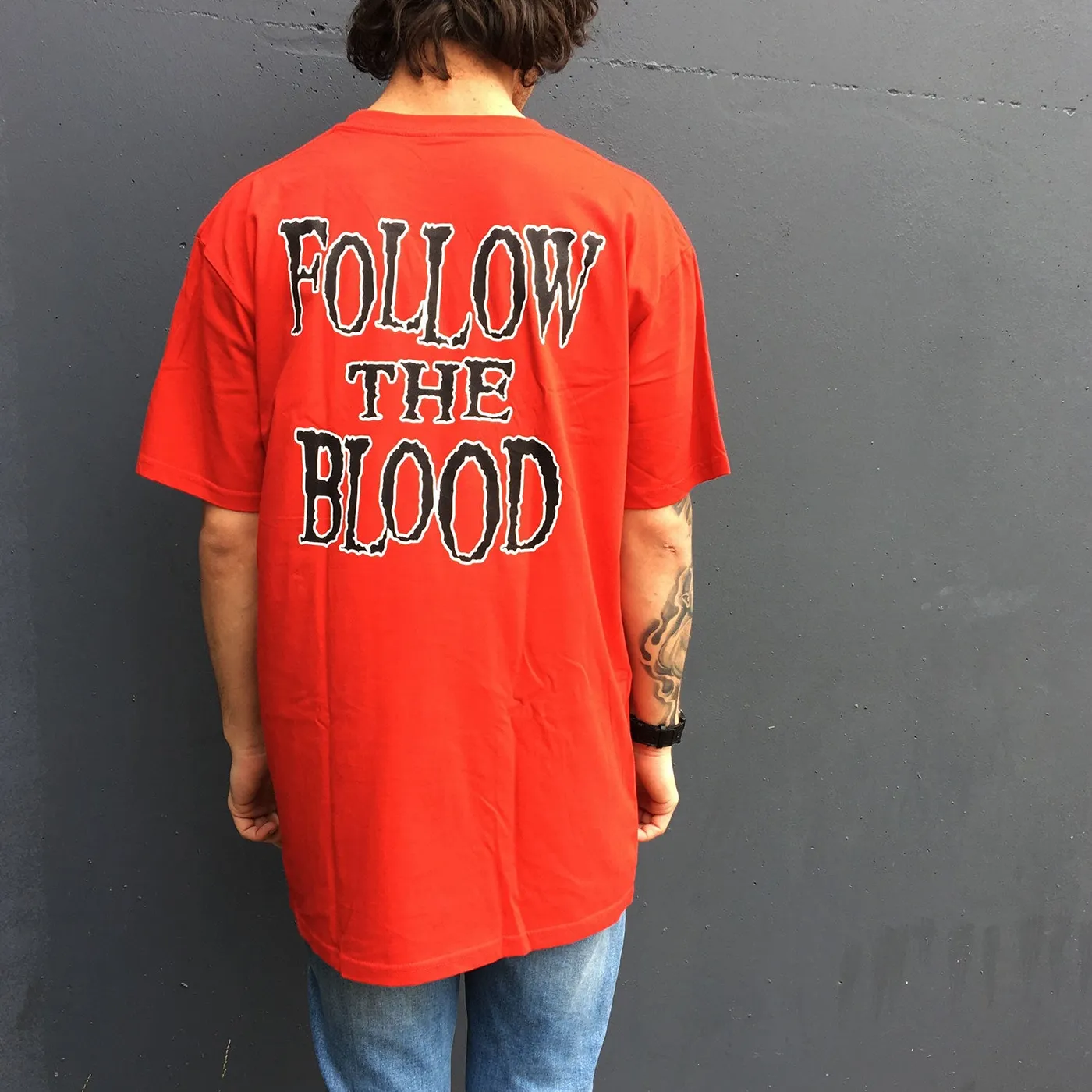 Cannibal Corpse Follow The Blood T-Shirt (Red)