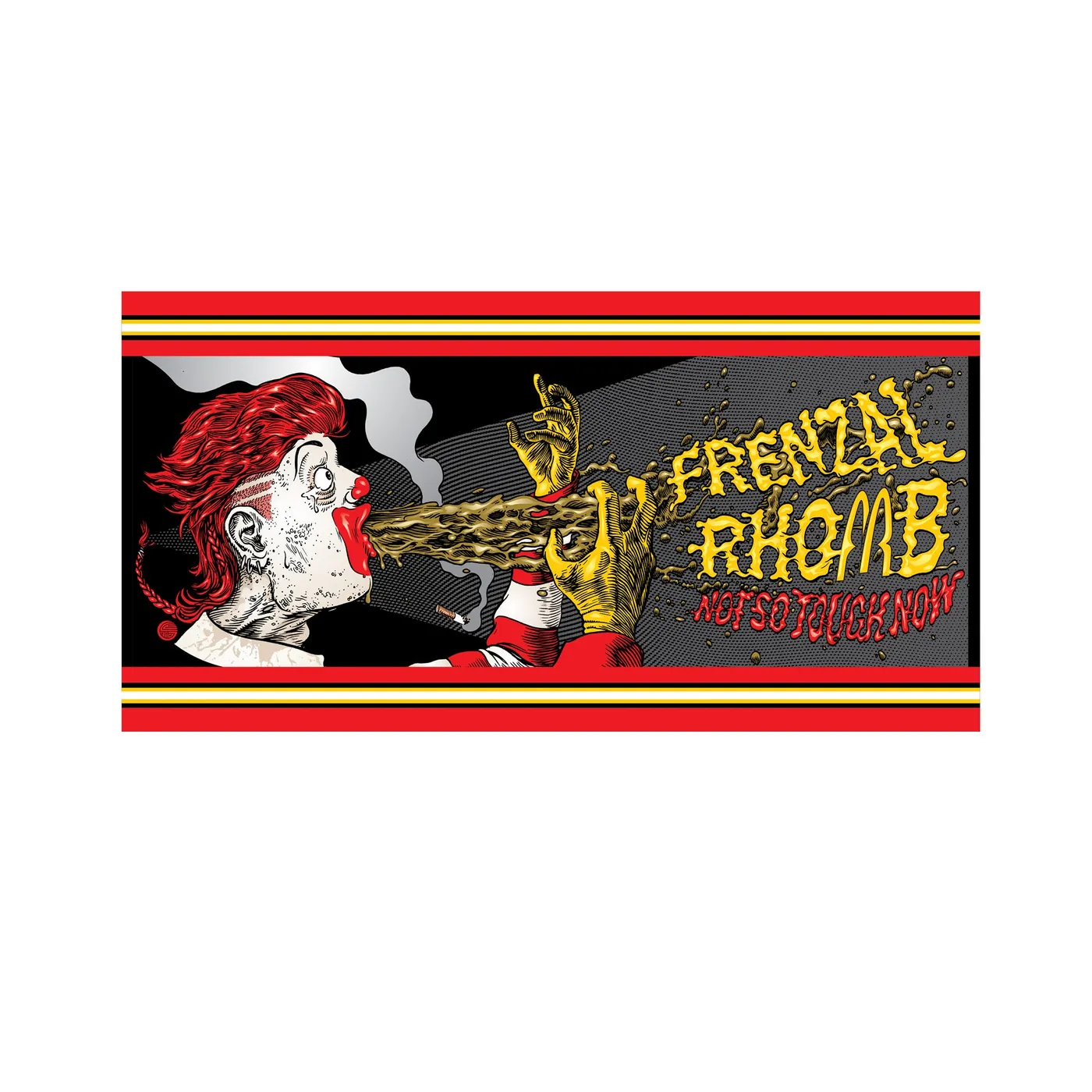 Frenzal Rhomb Spewin' Ronald Beach Towel