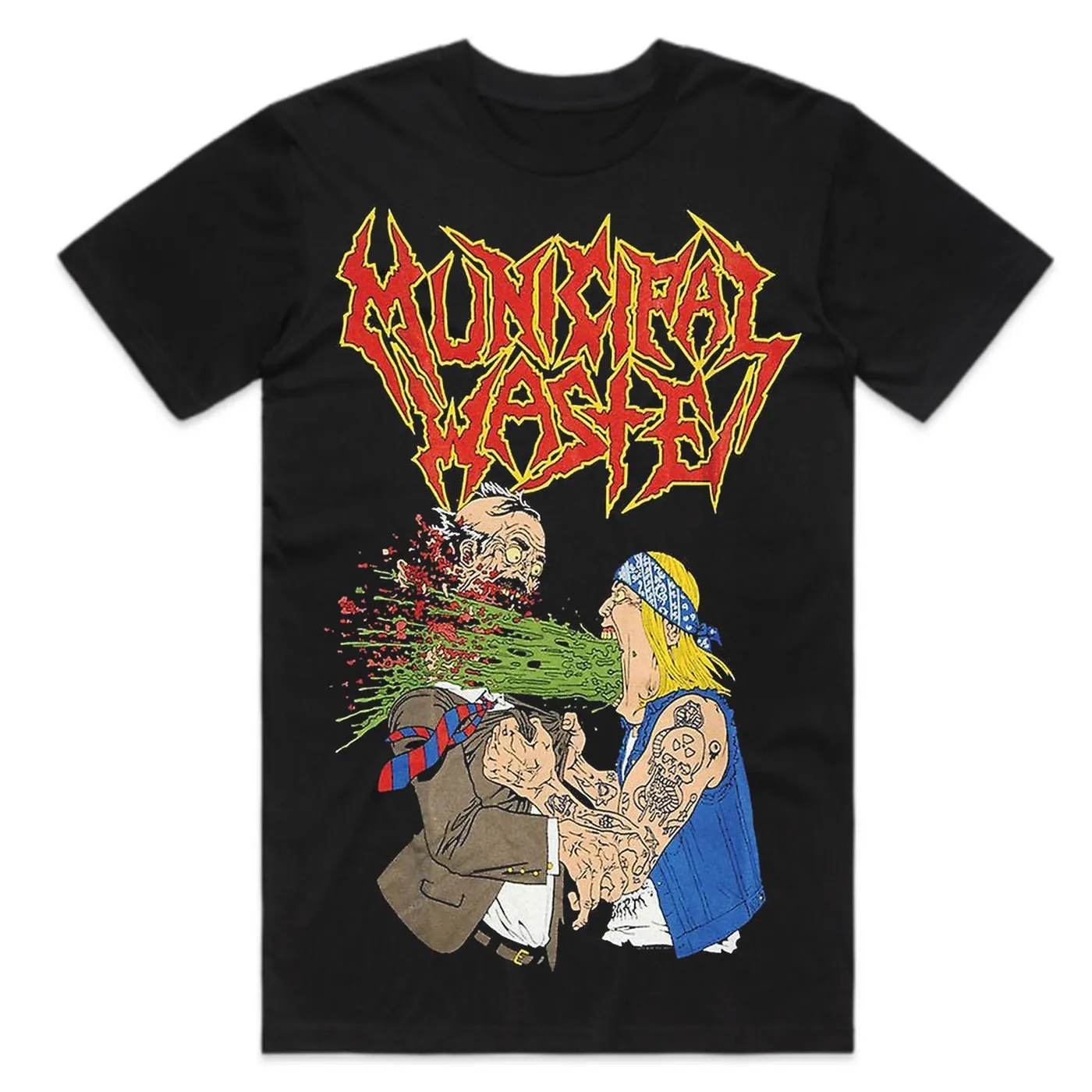Municipal Waste Speed Metal Drunks T-Shirt (Black)
