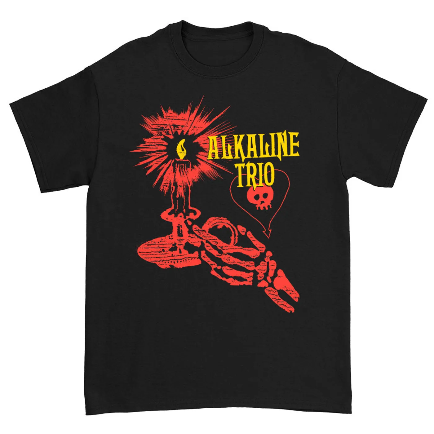 Alkaline Trio Skele Candle Tee (Black)