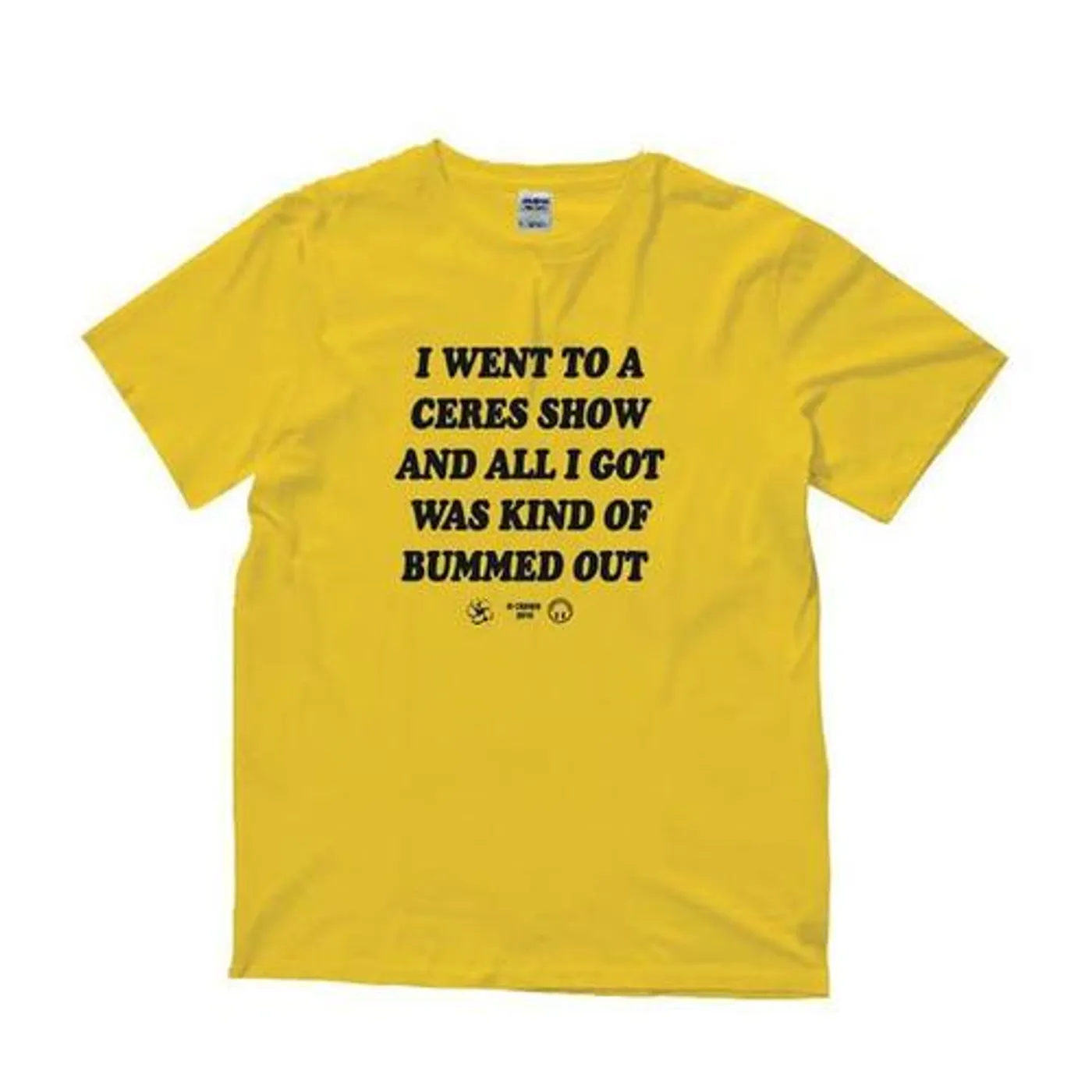 Ceres Bummed Out Tee (Yellow)