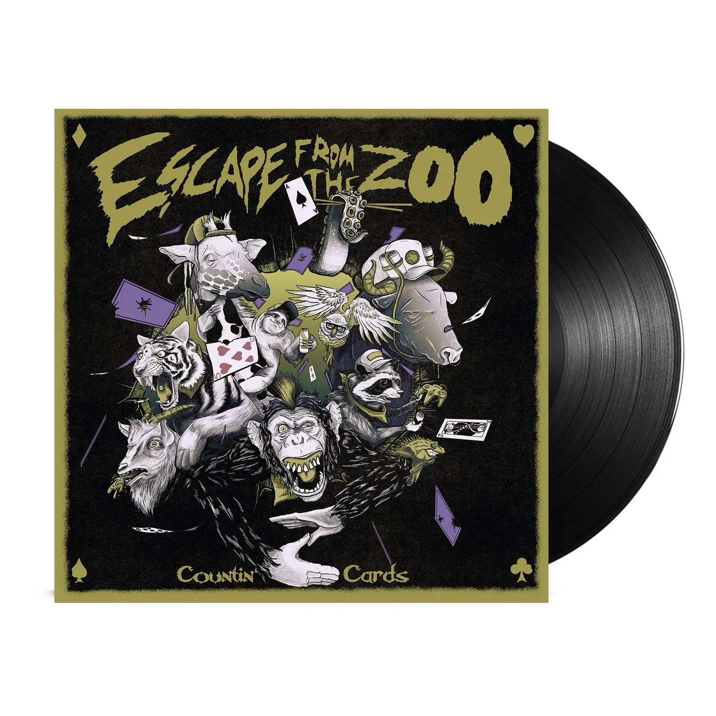 Escape From The Zoo Countin' Cards Vinyl