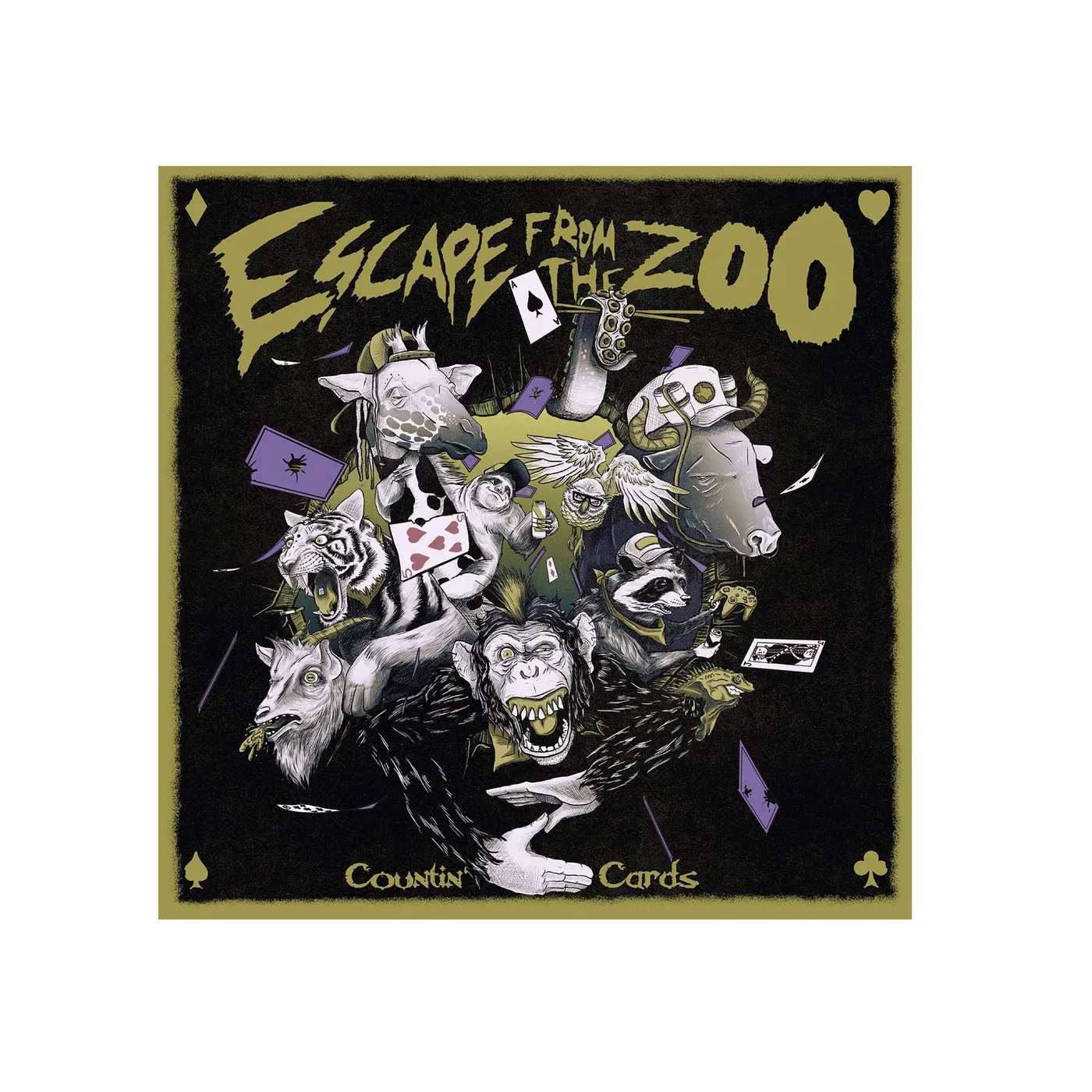 Escape From The Zoo Countin' Cards CD