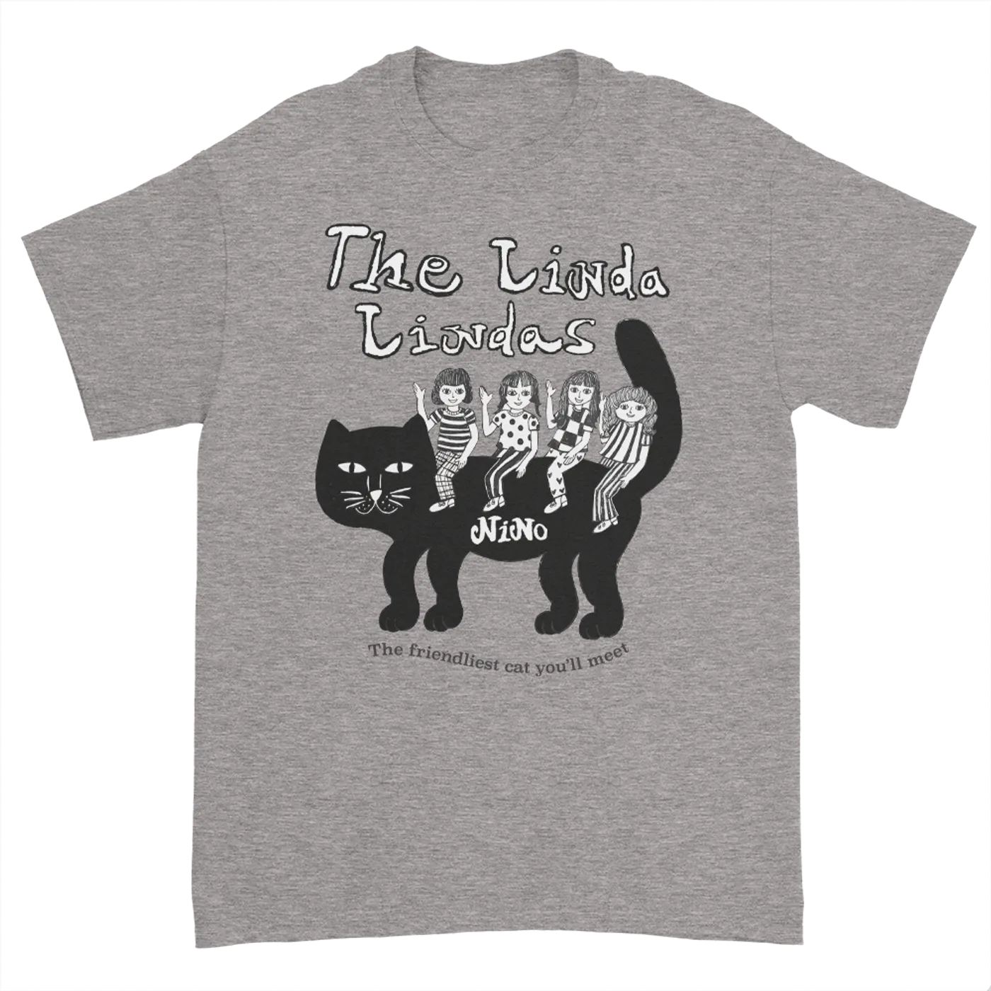 The Linda Lindas Nino Tee (Athletic Gray)