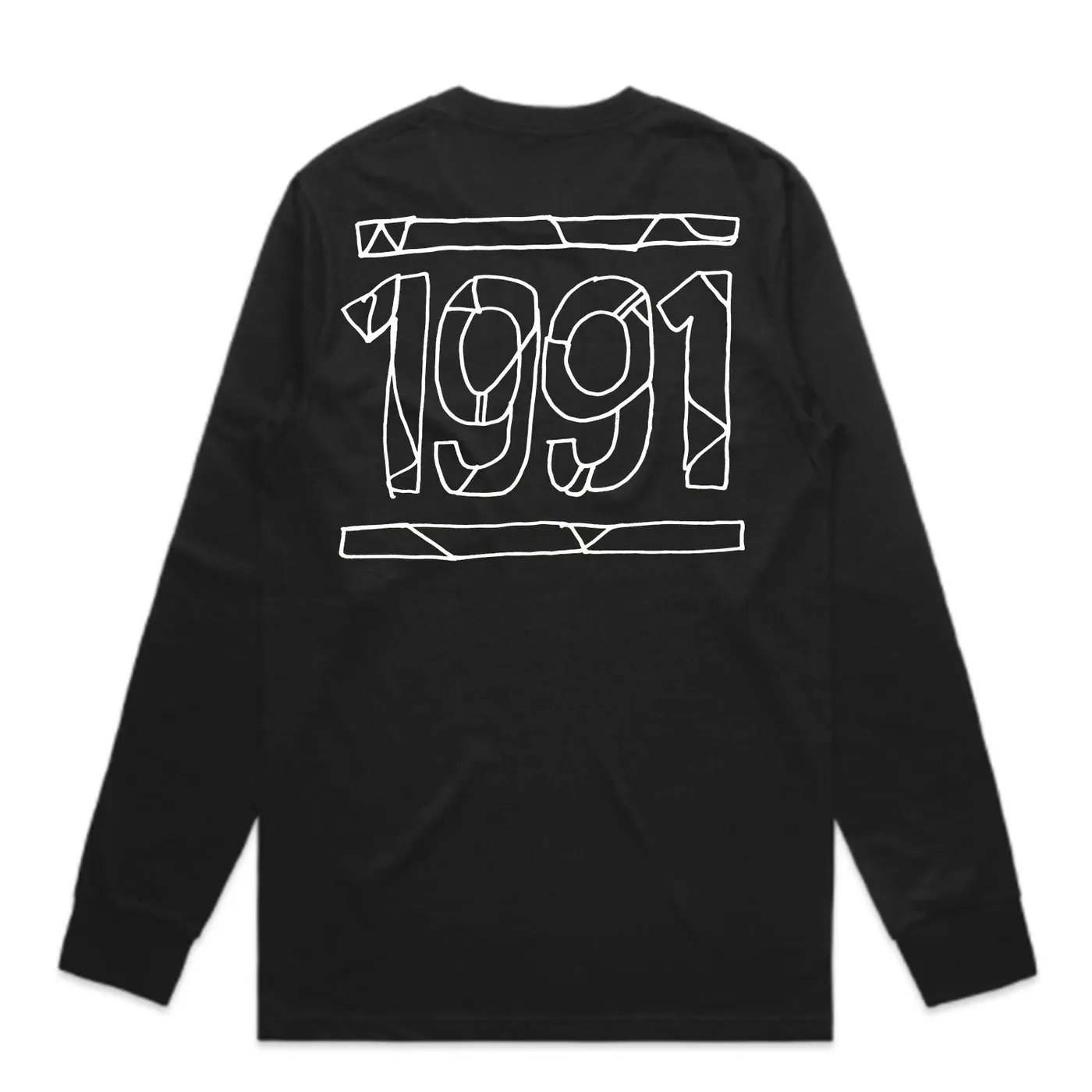 Ceres 1991 Filled Logo Longsleeve (Black)