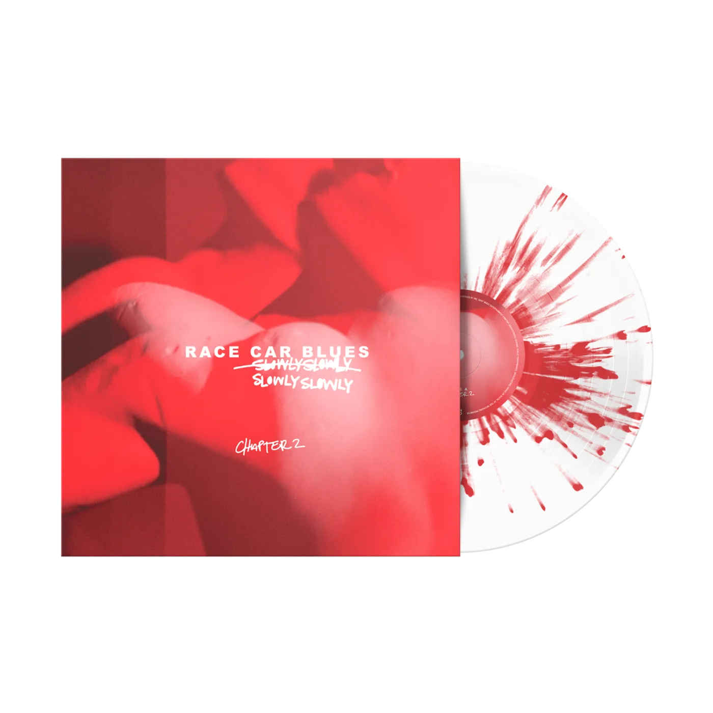 Slowly Slowly Race Car Blues: Chapter 2 LP (Clear w/ Red Splatter Vinyl)