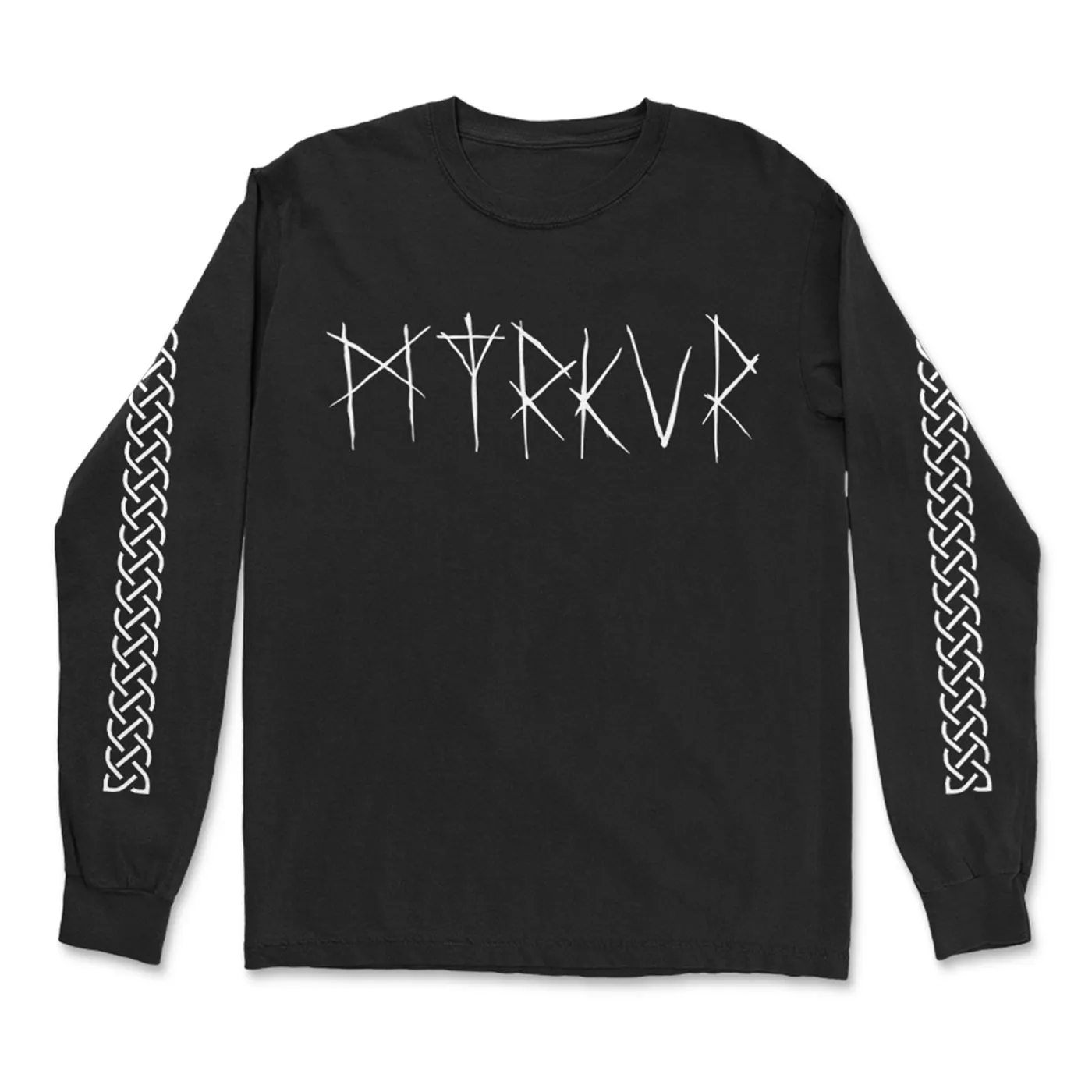 Myrkur Logo Braid Long Sleeve (Black)