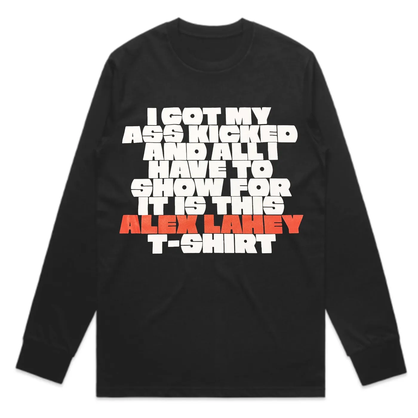 Alex Lahey I Got My Ass Kicked Longsleeve (Black)