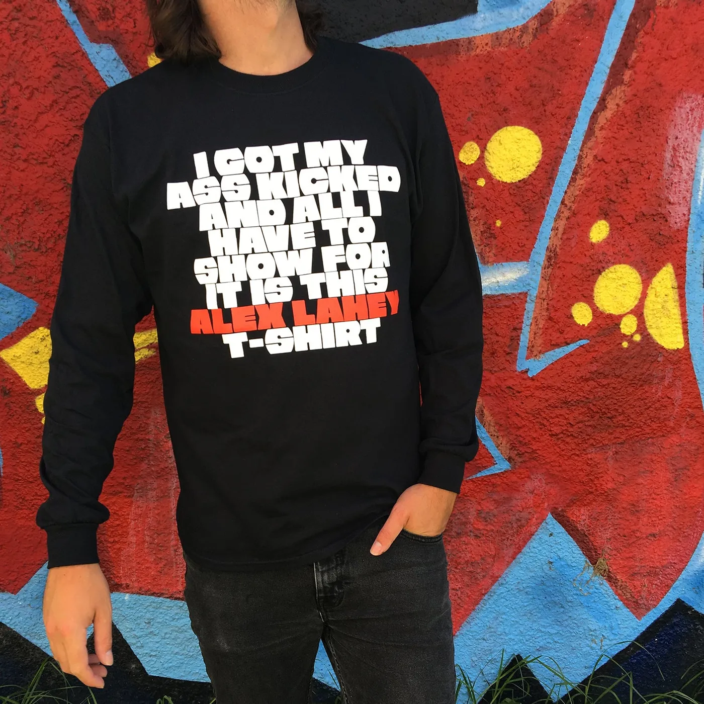 Alex Lahey I Got My Ass Kicked Longsleeve (Black)