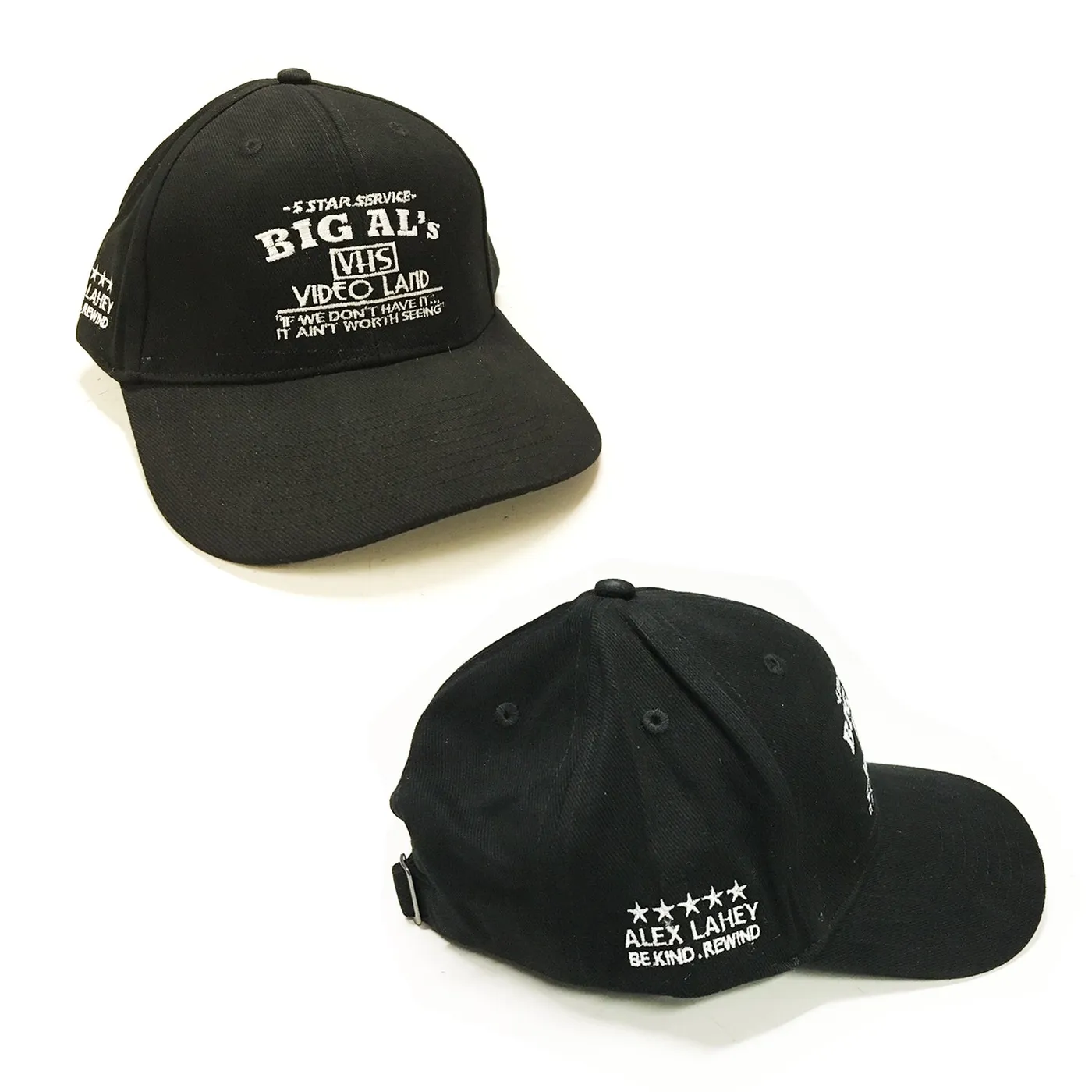 Alex Lahey Big Al's Video Land Embroidered Dad Hat (Black)
