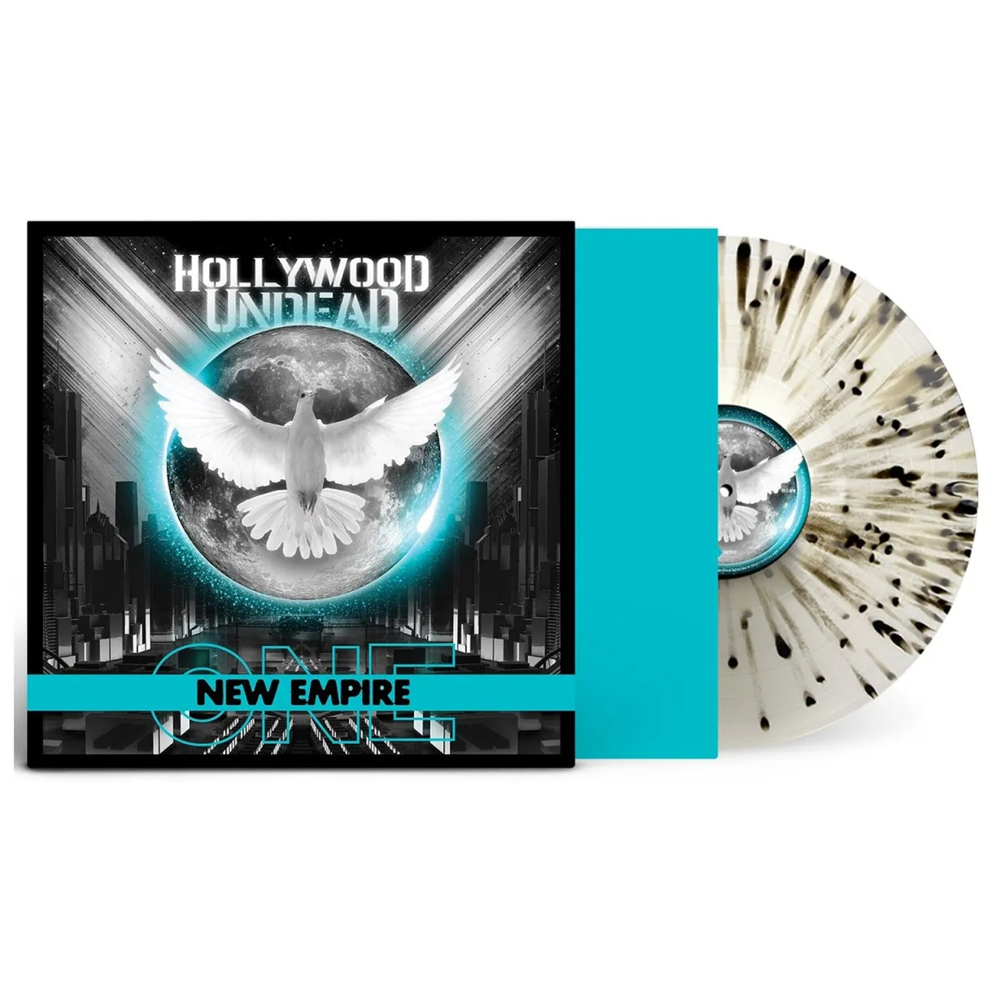 Hollywood Undead New Empire, Vol 1 LP (Clear w/ Black Splatter Vinyl)
