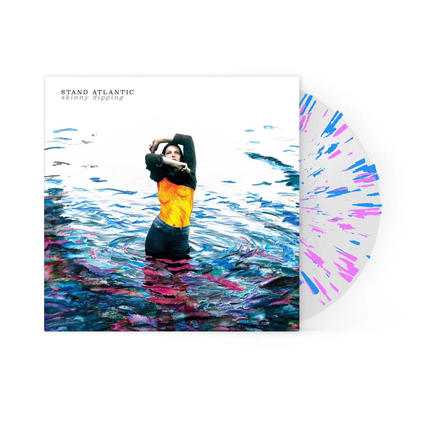 Stand Atlantic Skinny Dipping LP (Clear w/ Pink & Blue Splatter) (Vinyl)