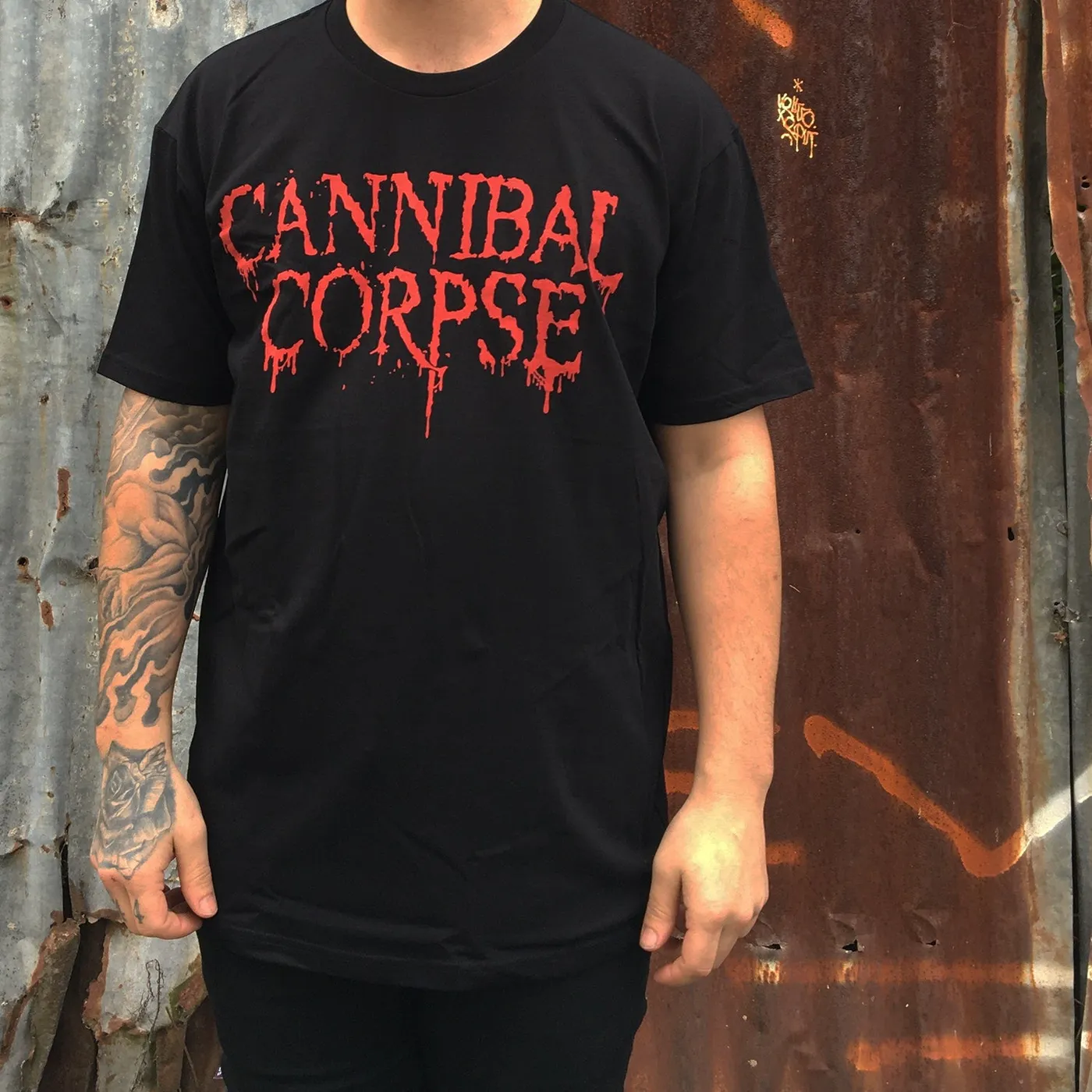 Cannibal Corpse Logo T-Shirt (Black)