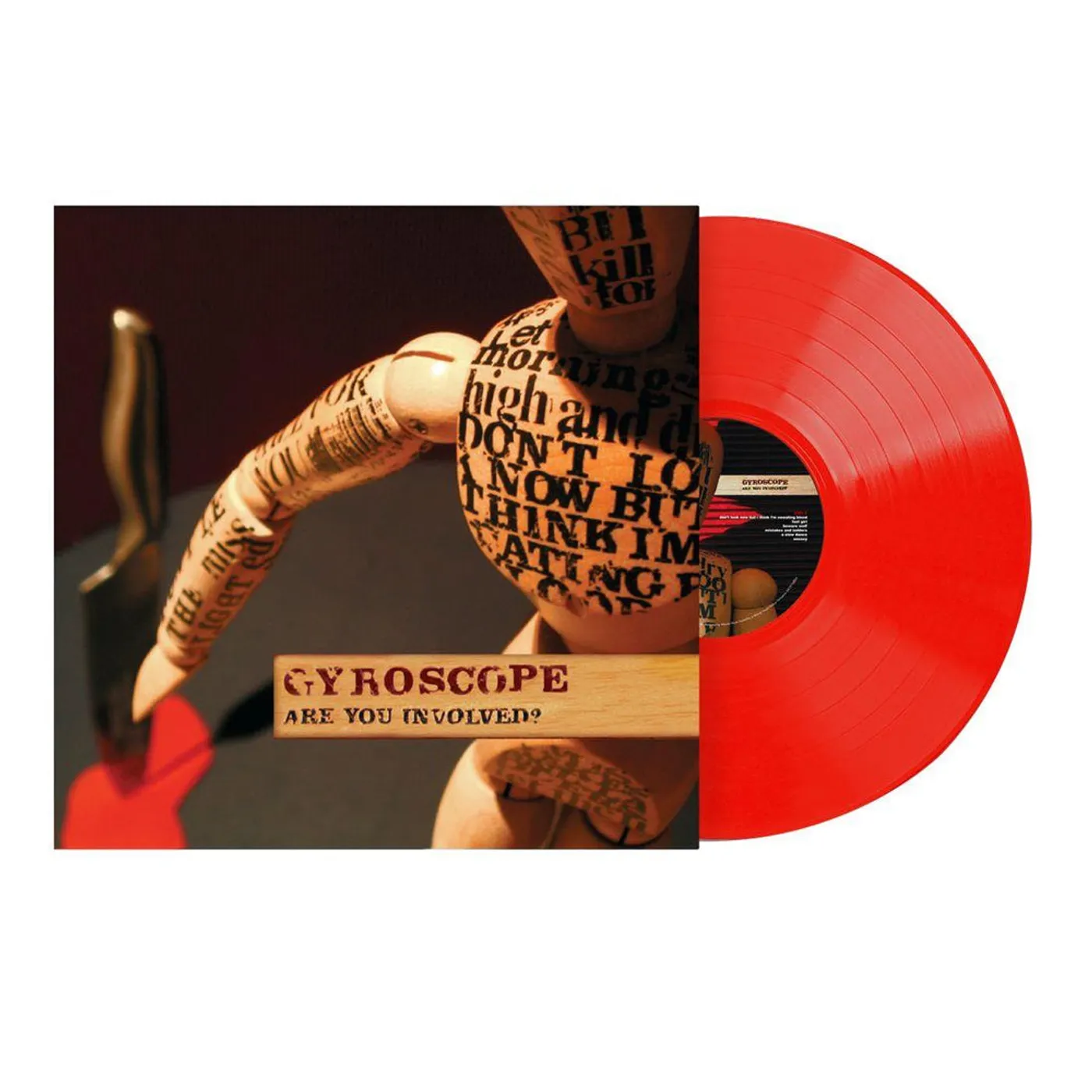 Gyroscope Are You Involved LP (15th Anniv. Red Vinyl)