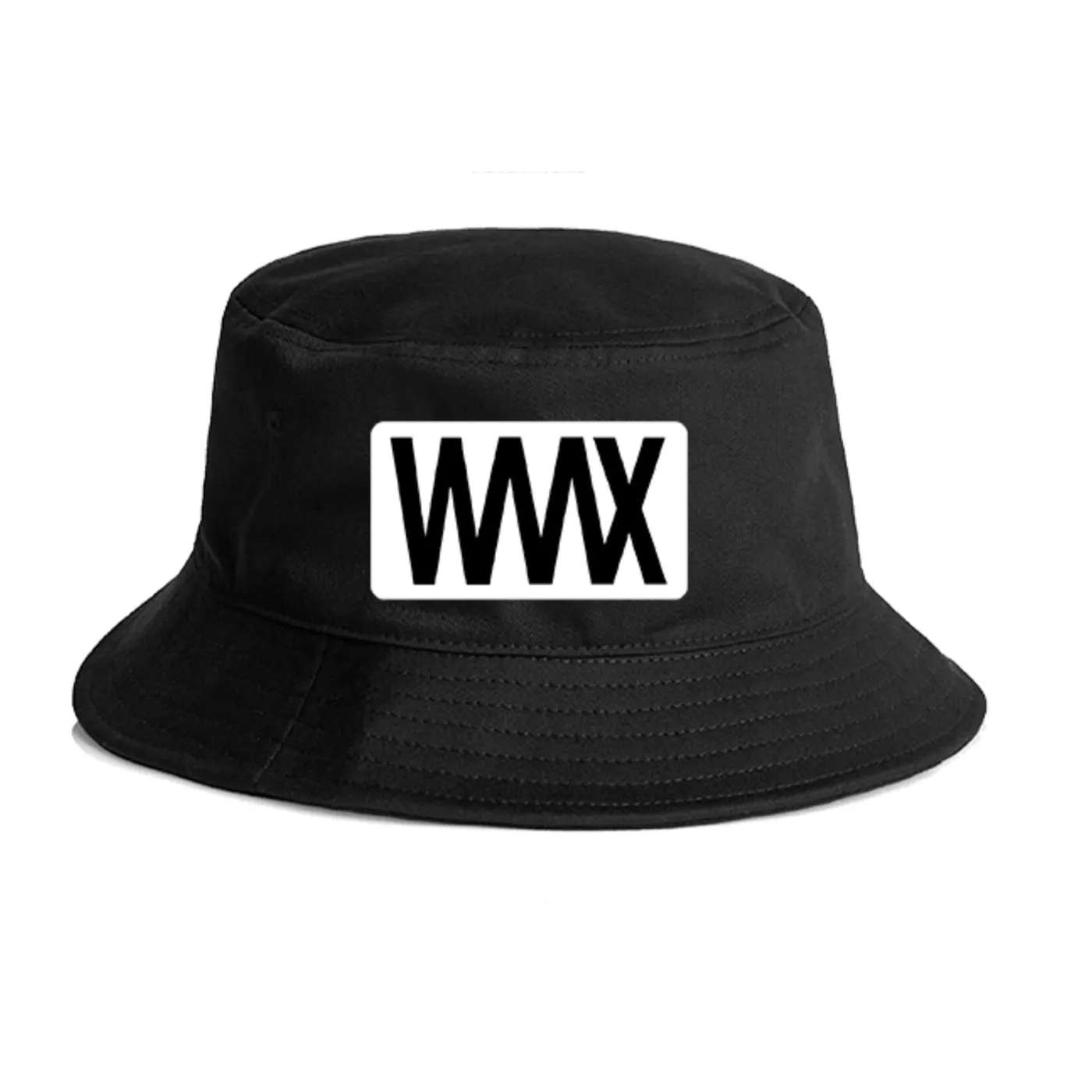 WAAX Logo Bucket Hat (Black)