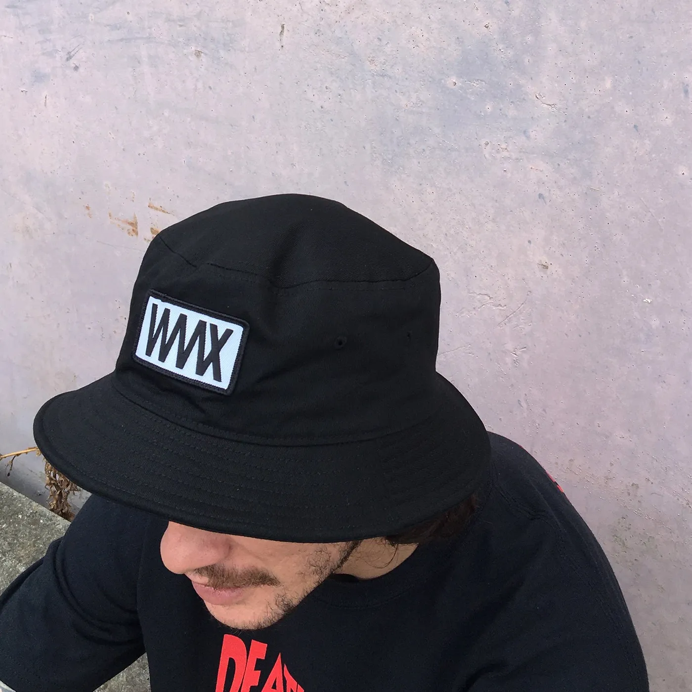 WAAX Logo Bucket Hat (Black)