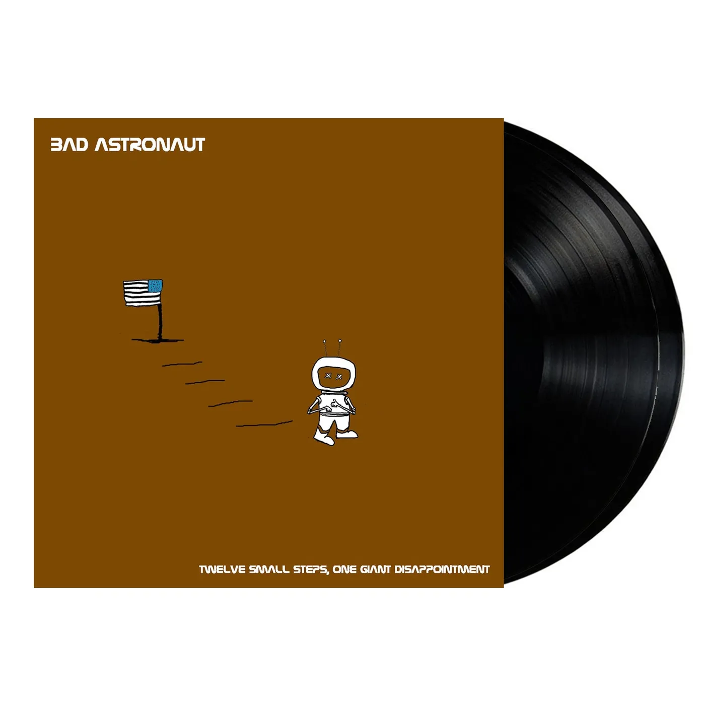 Bad Astronaut Twelve Small Steps, One Giant Disappointment 2LP (Black)