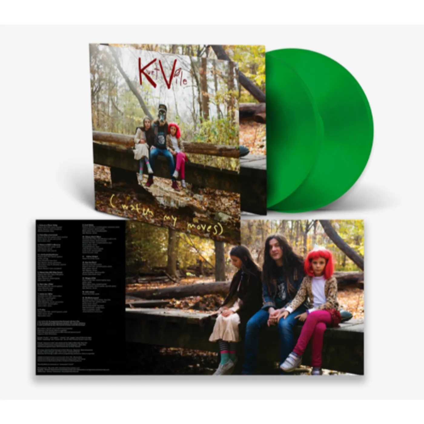 Kurt Vile (watch my moves) 2LP (Translucent Emerald)