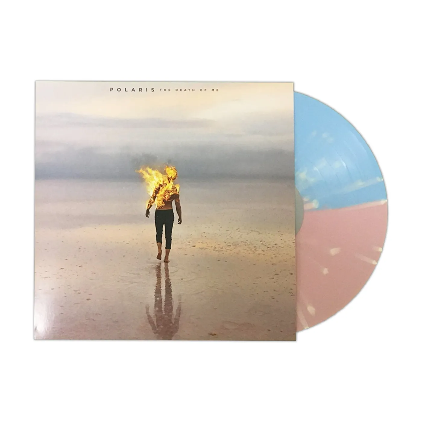Polaris The Death of Me LP (Pink & Blue w/Bone Splatter Vinyl)