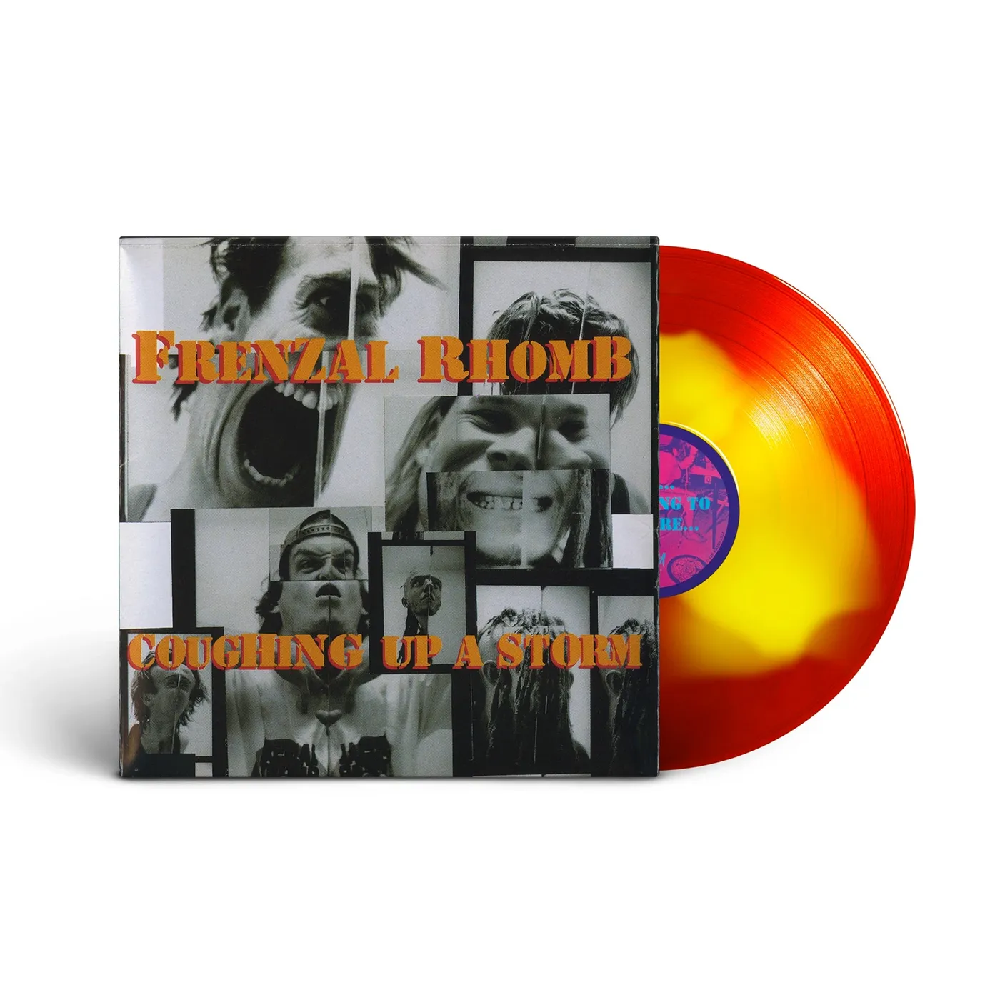 Frenzal Rhomb Coughing Up A Storm LP (Red/Yellow Vinyl)